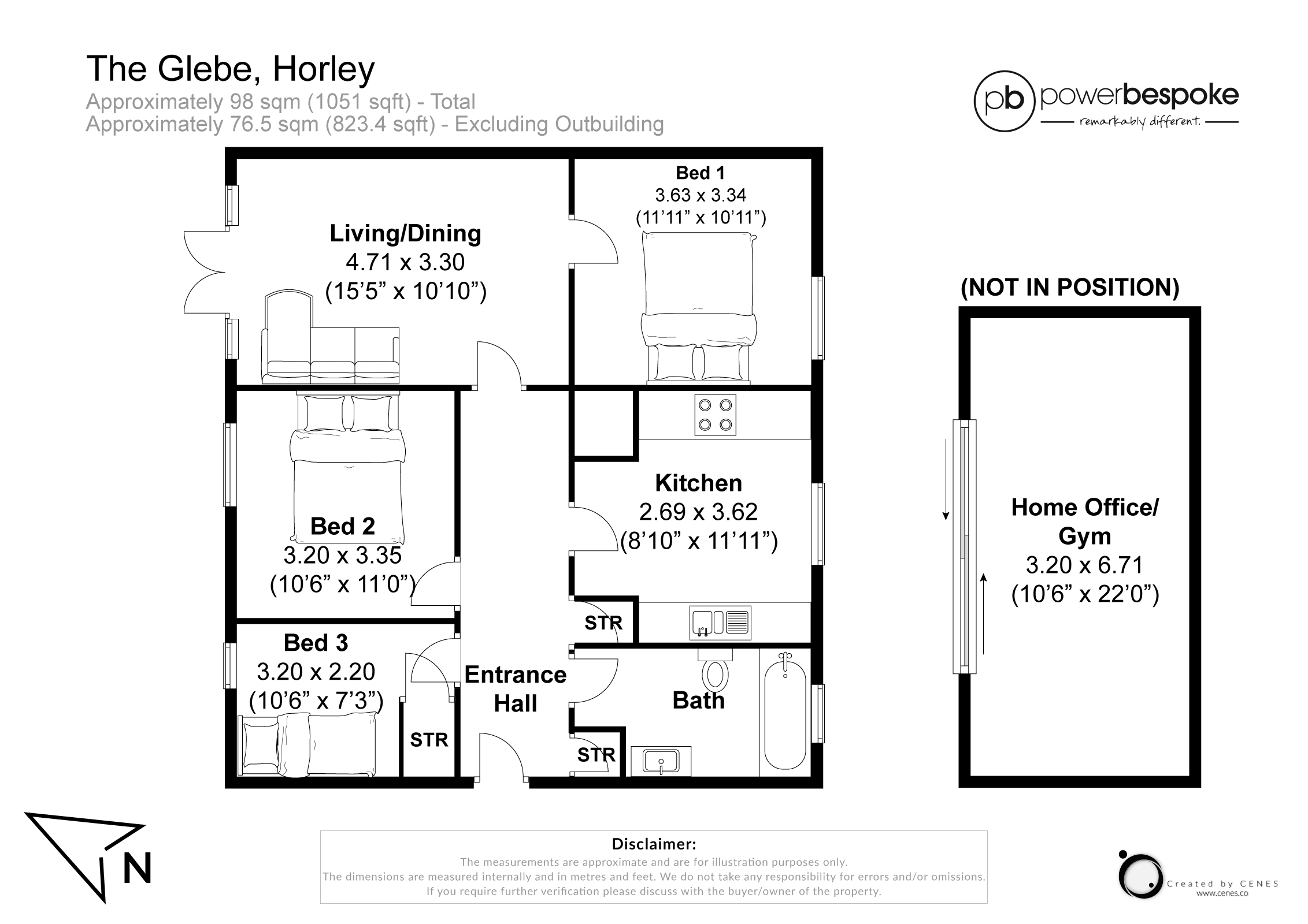 Vicarage Lane, Horley floorplan