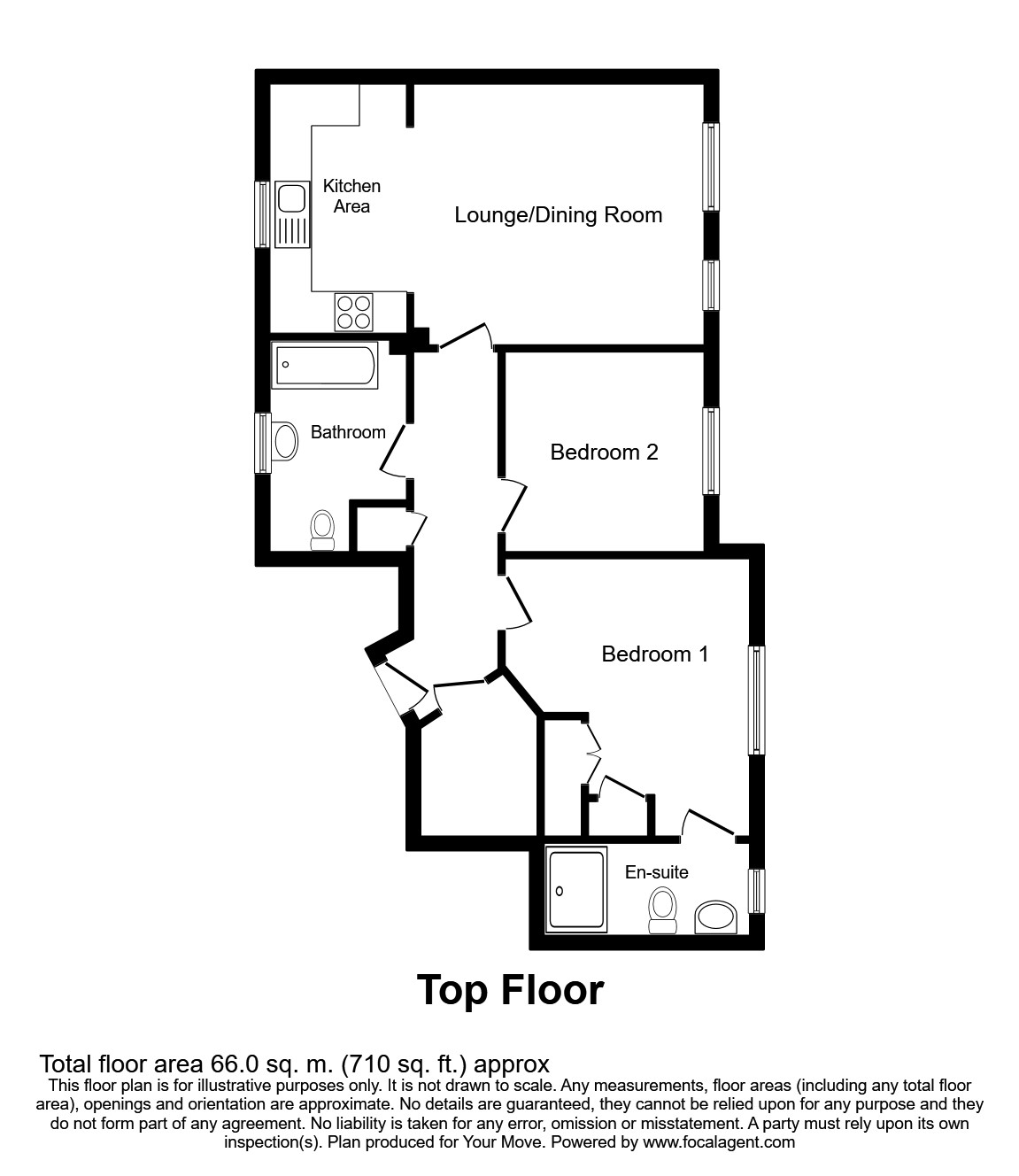 Junction Gardens, Plymouth, Devon PL4, 2 bedroom flat for sale