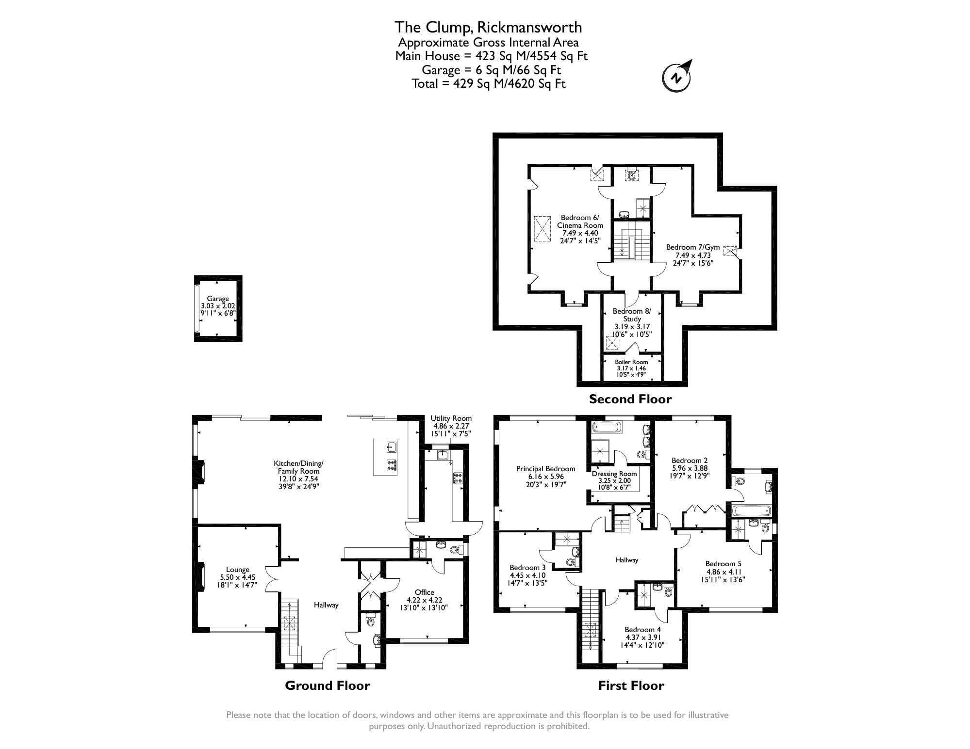 The Clump, Rickmansworth WD3, 8 bedroom detached house for sale