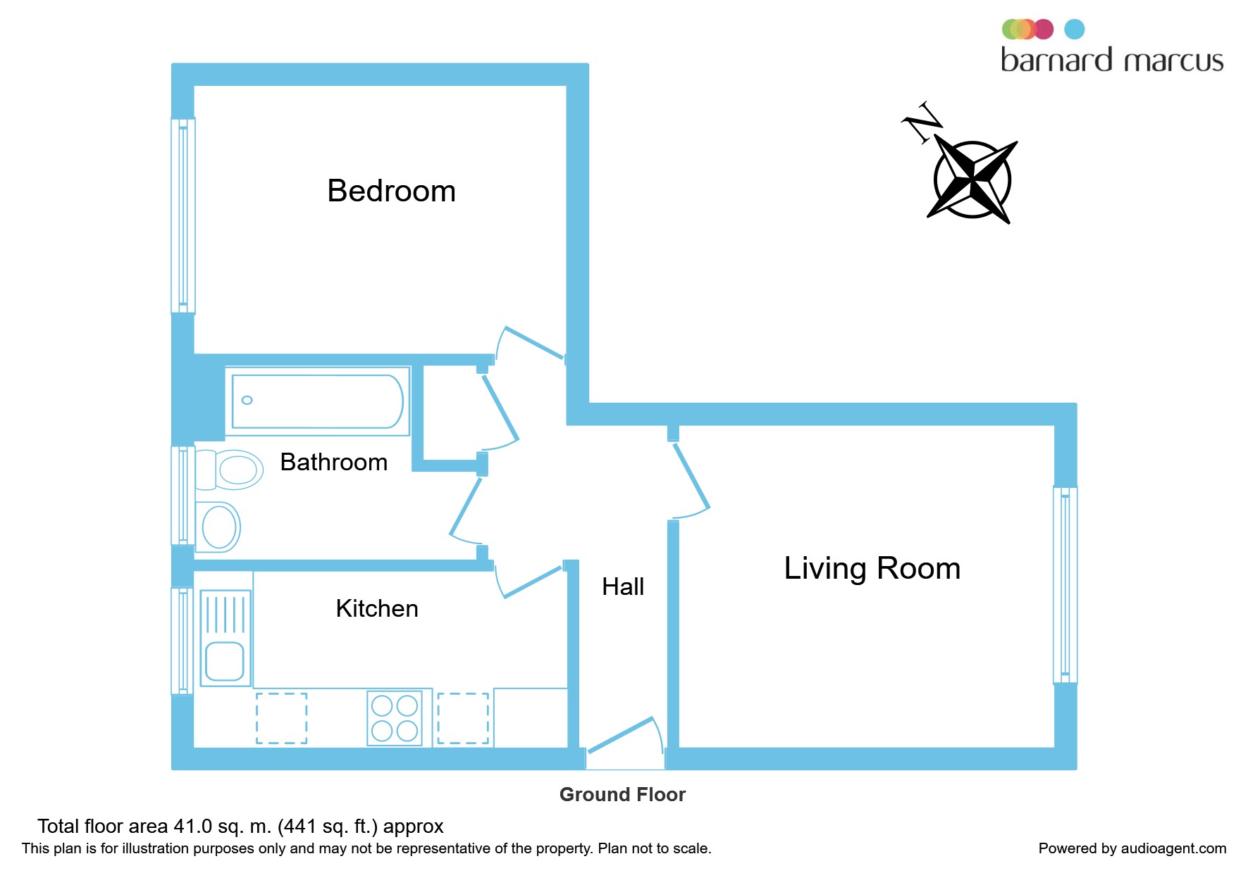 1 Bedrooms Flat for sale in Kings Avenue, London SW4