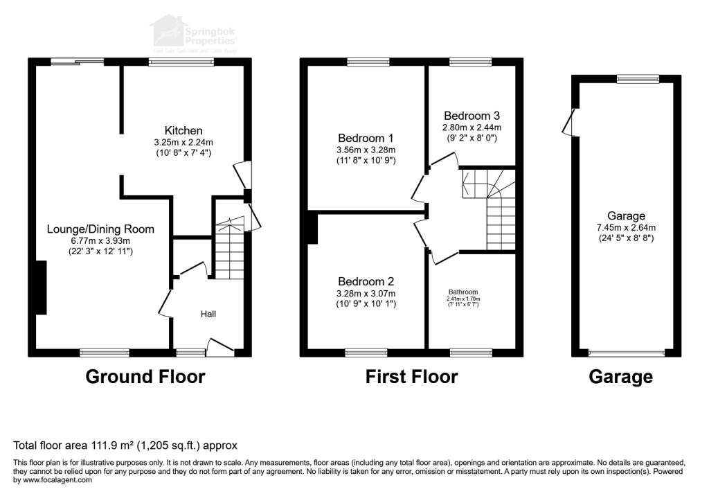6, Hardy Road, Stafford floorplan