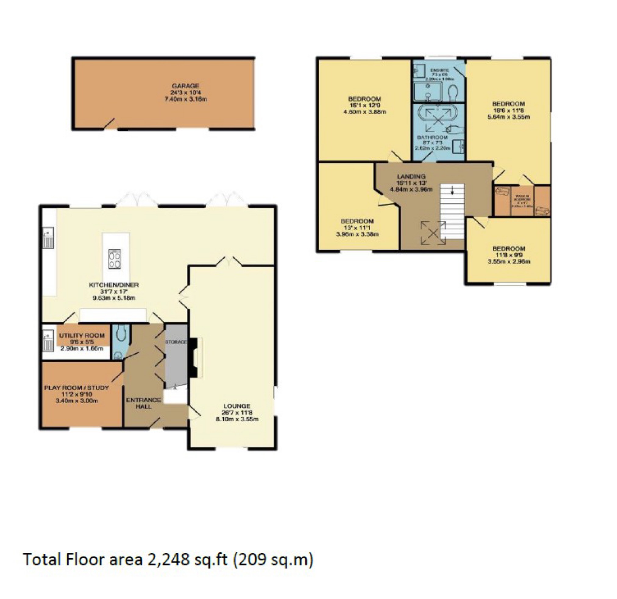 4 bed detached house for sale in Ormskirk Road, Rainford, St Helens