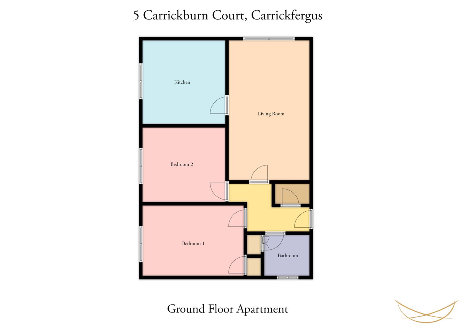 Carrickburn Court, Carrickfergus floorplan