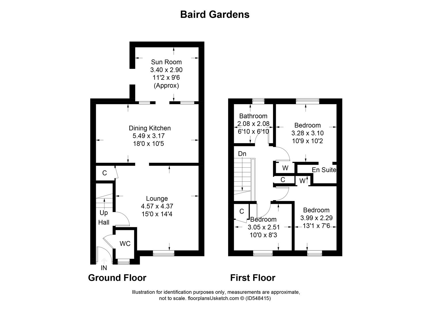 3 Bedrooms  for sale in Baird Gardens, Blantyre, Glasgow G72