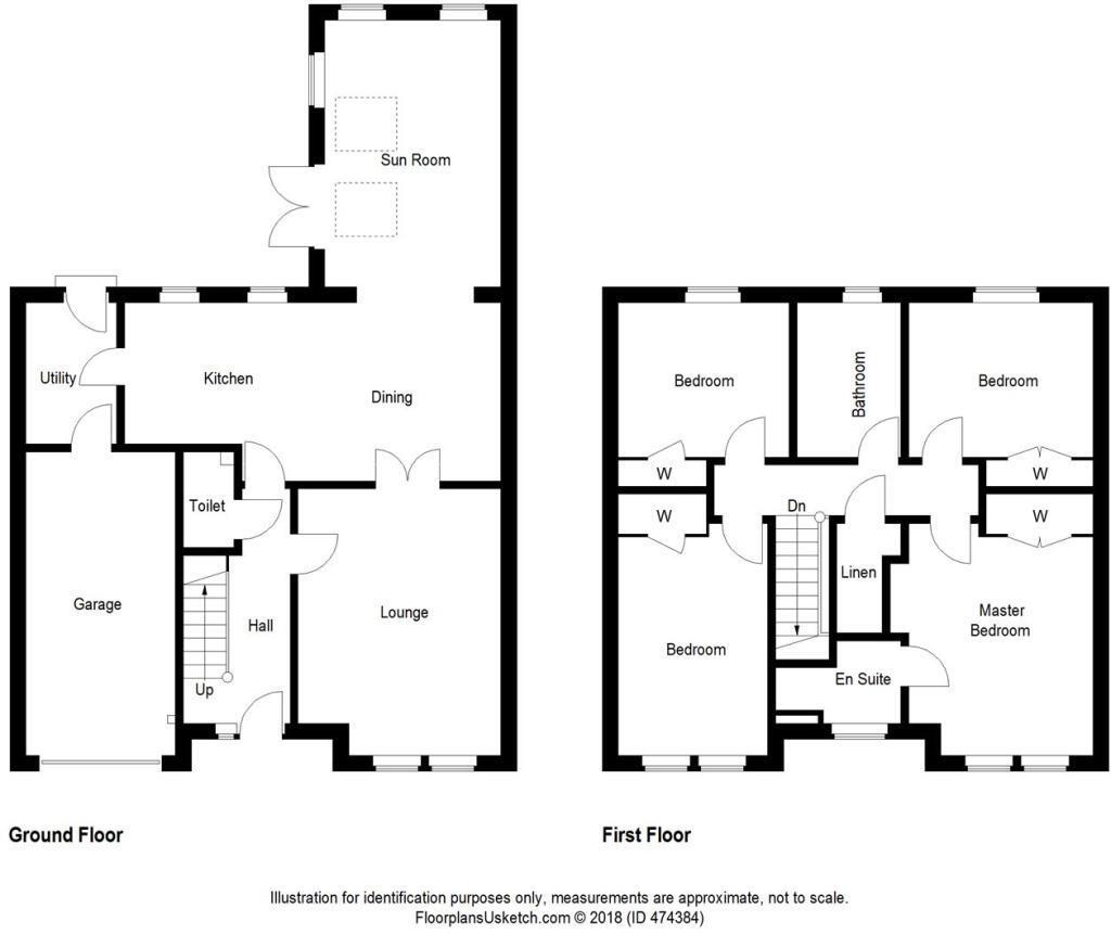 11, Woods Place, Glenrothes floorplan