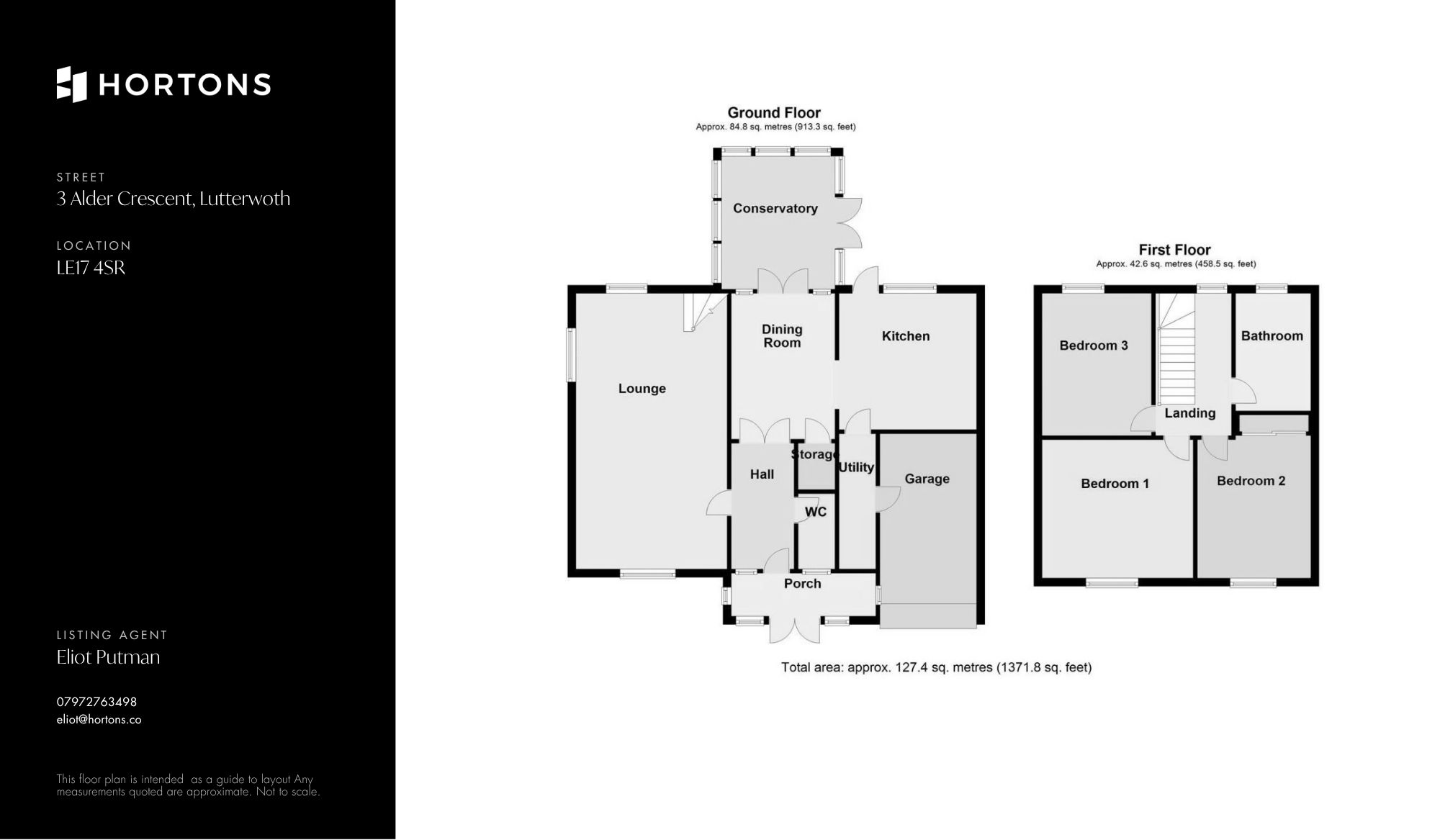 Alder Crescent, Lutterworth floorplan