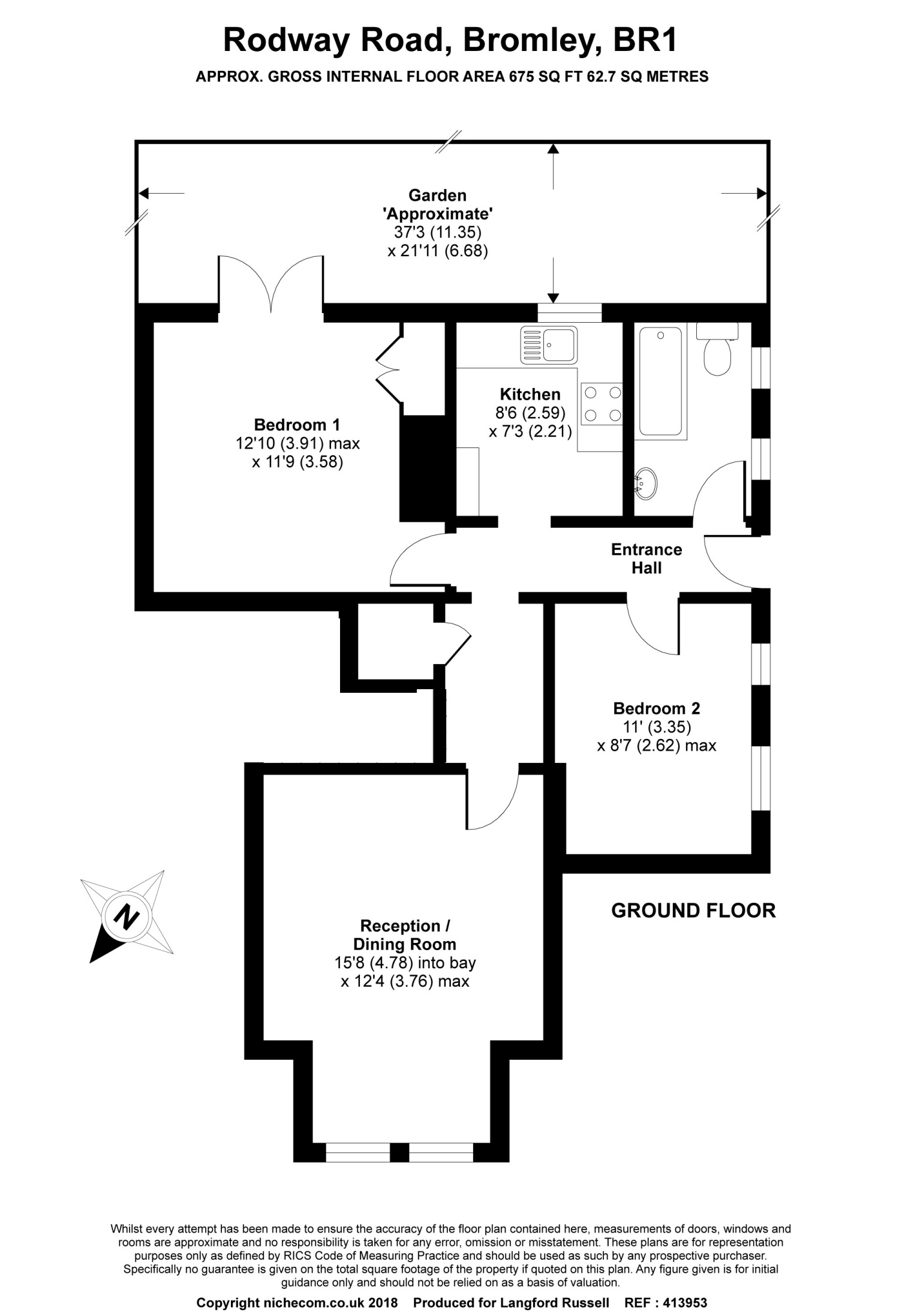 18a, Rodway Road, Bromley floorplan