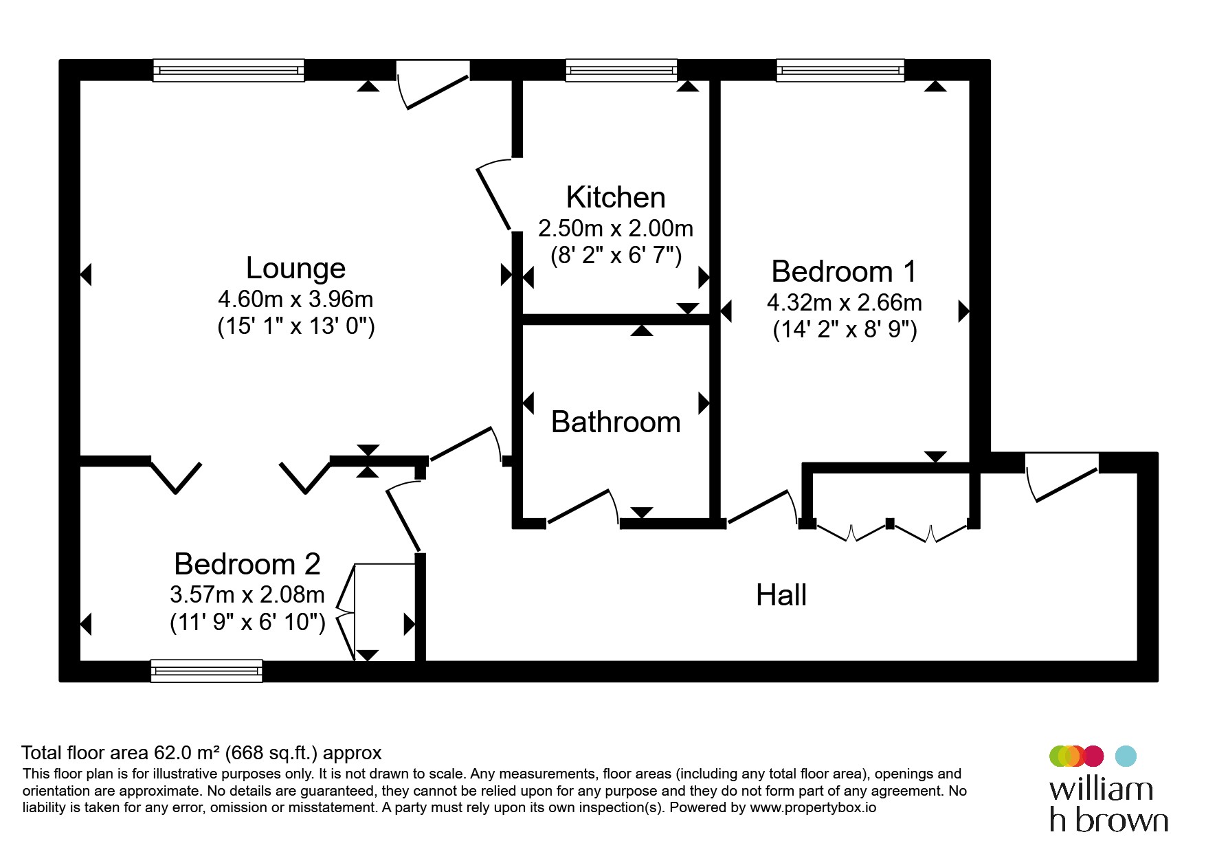 1, Minster Court, Beverley floorplan