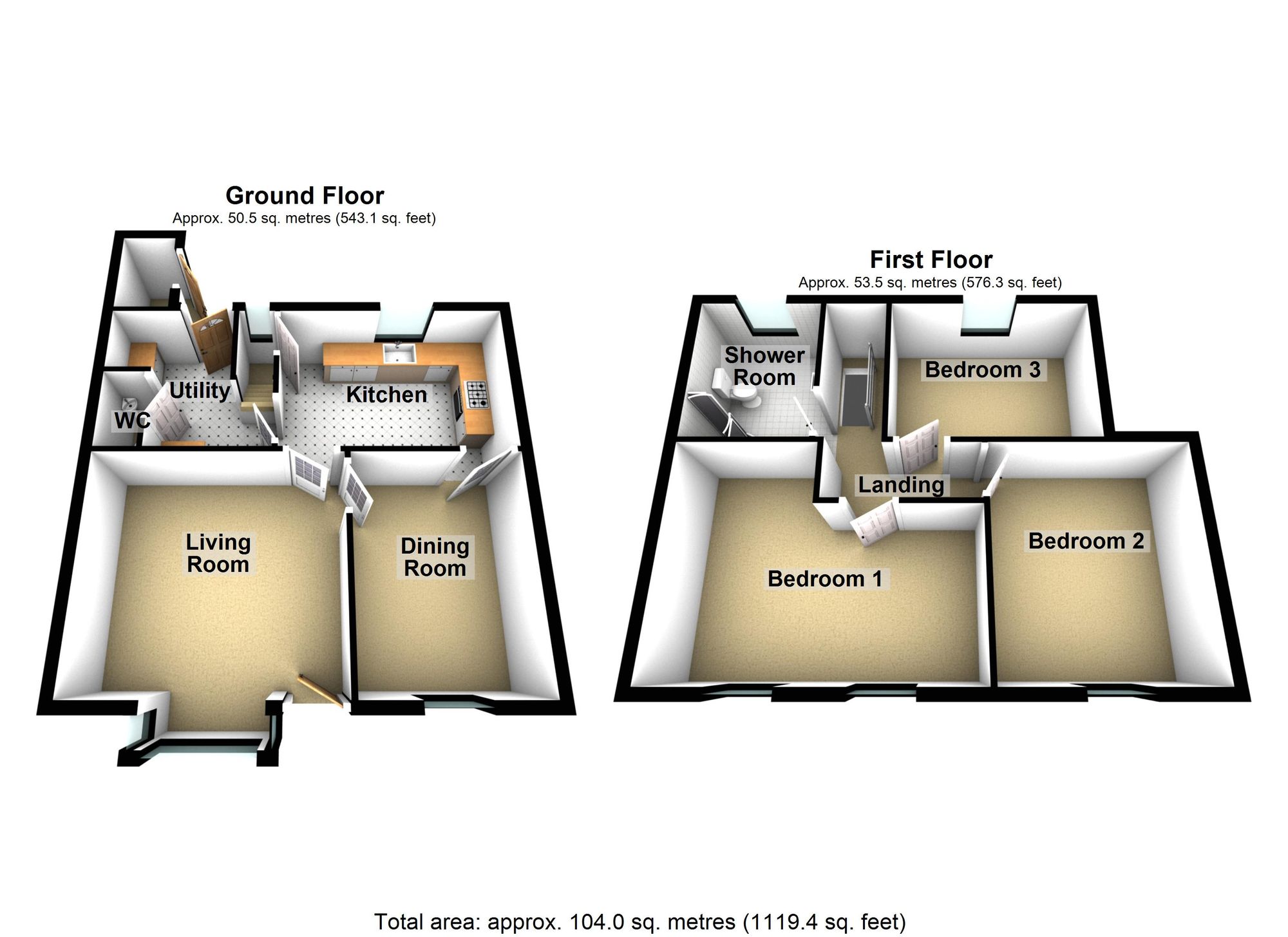 15 South Street, Market Rasen floorplan