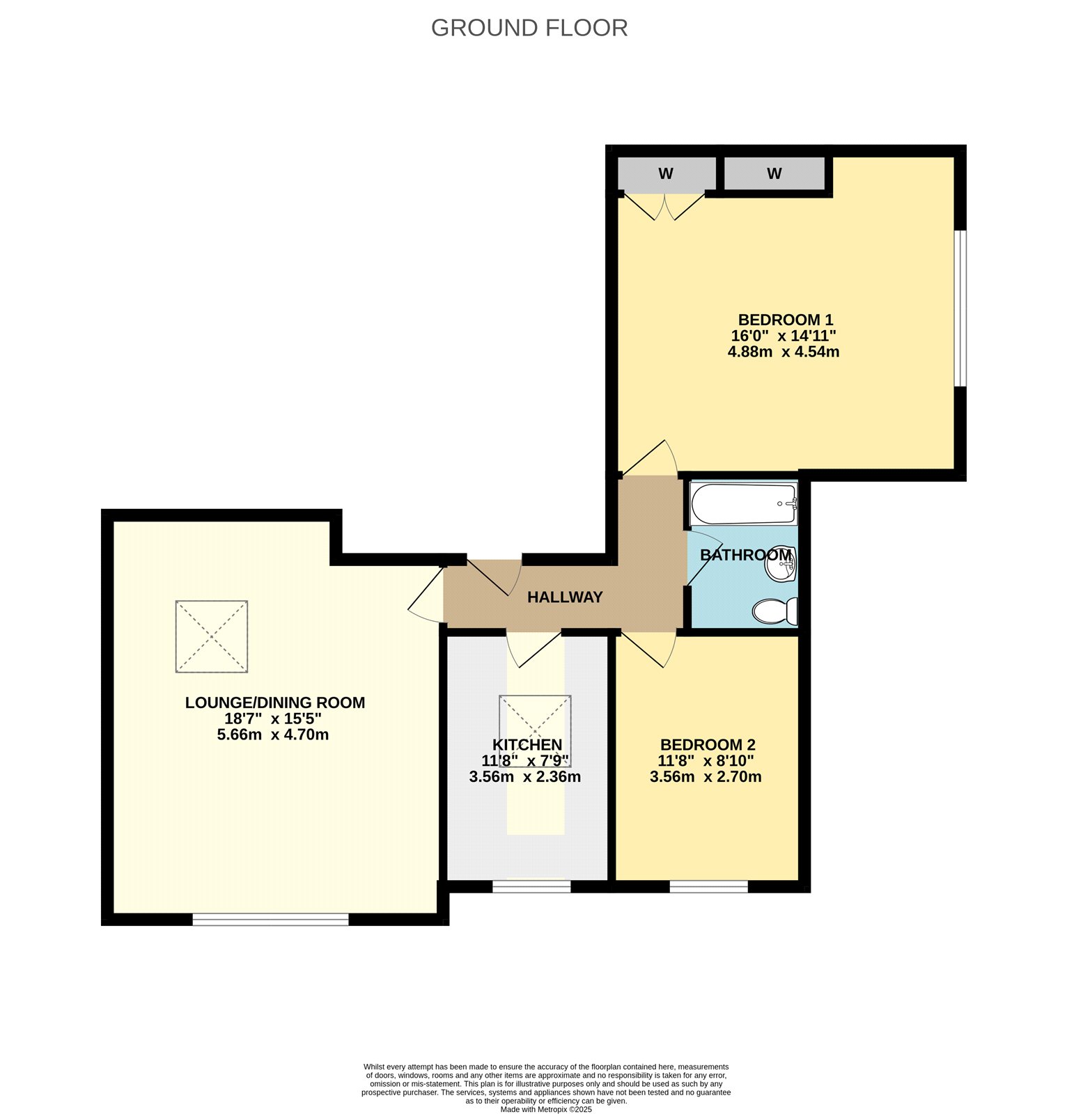11 Linden House,, Barkleys Hill, Bristol floorplan