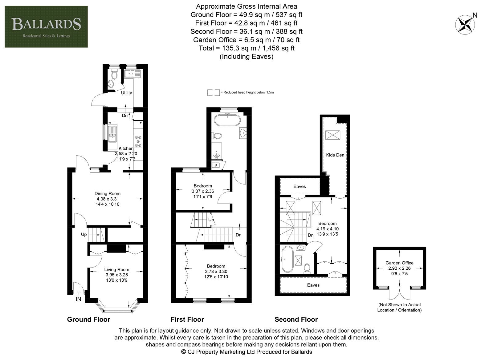 22, The Terrace, Knowl Hill floorplan