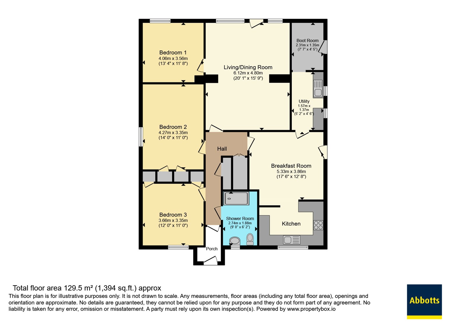 28, Hargham Road, Norfolk floorplan