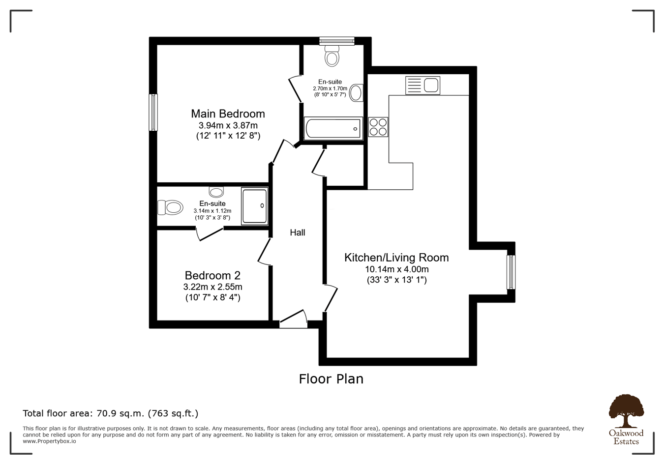 Cedar Court, Lawn Close, Slough floorplan