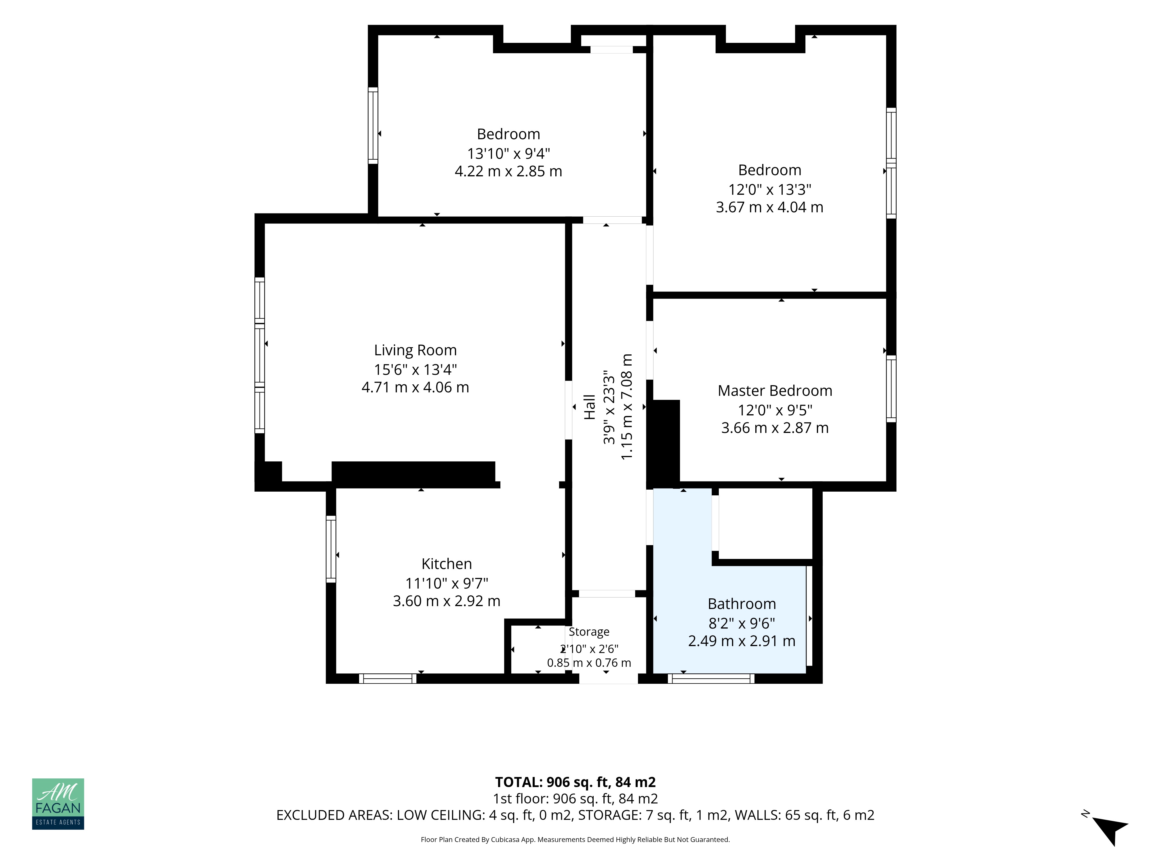 44, Hillcrest Avenue, Coatbridge floorplan