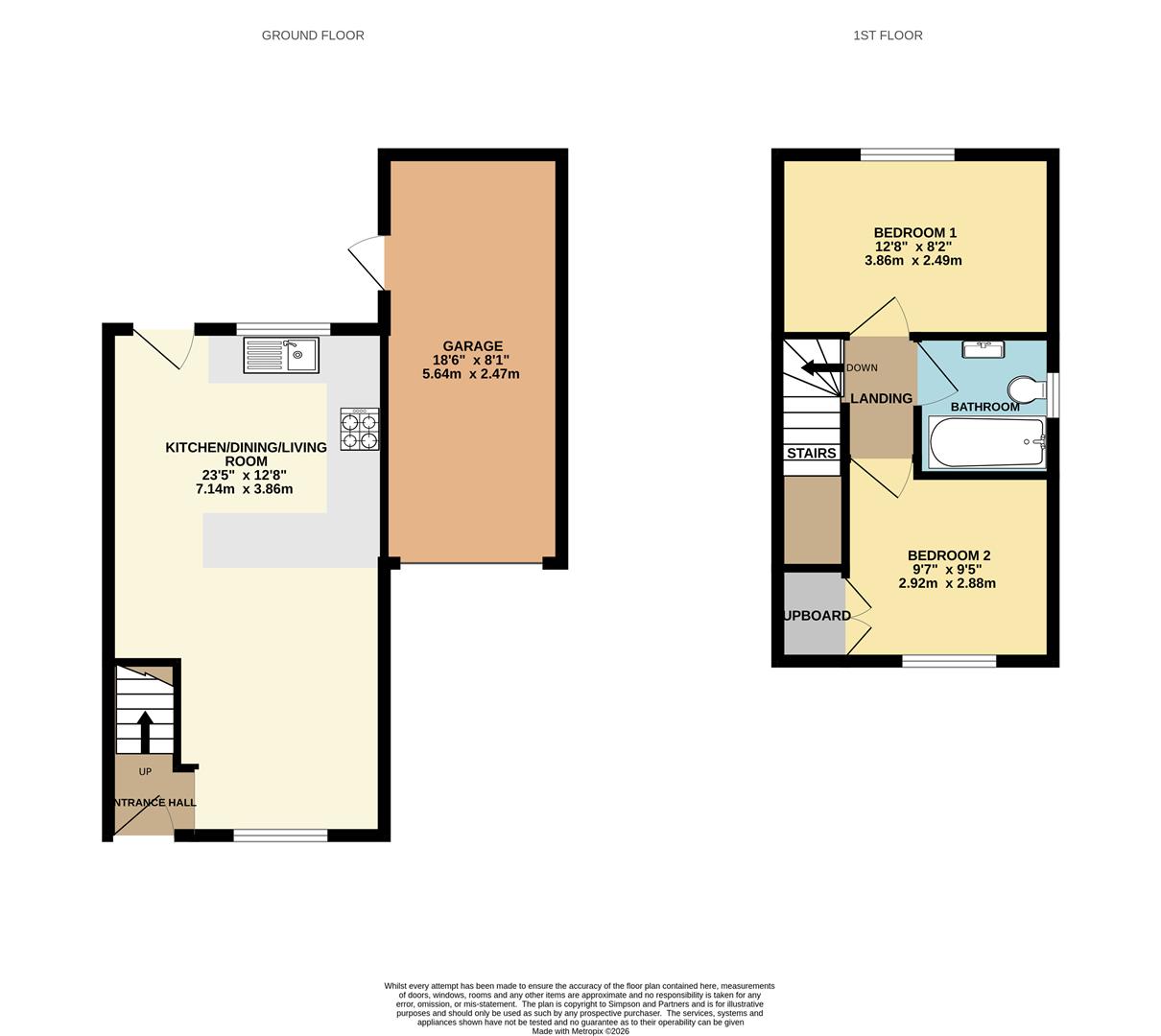 19, Lupin Close, Kettering floorplan