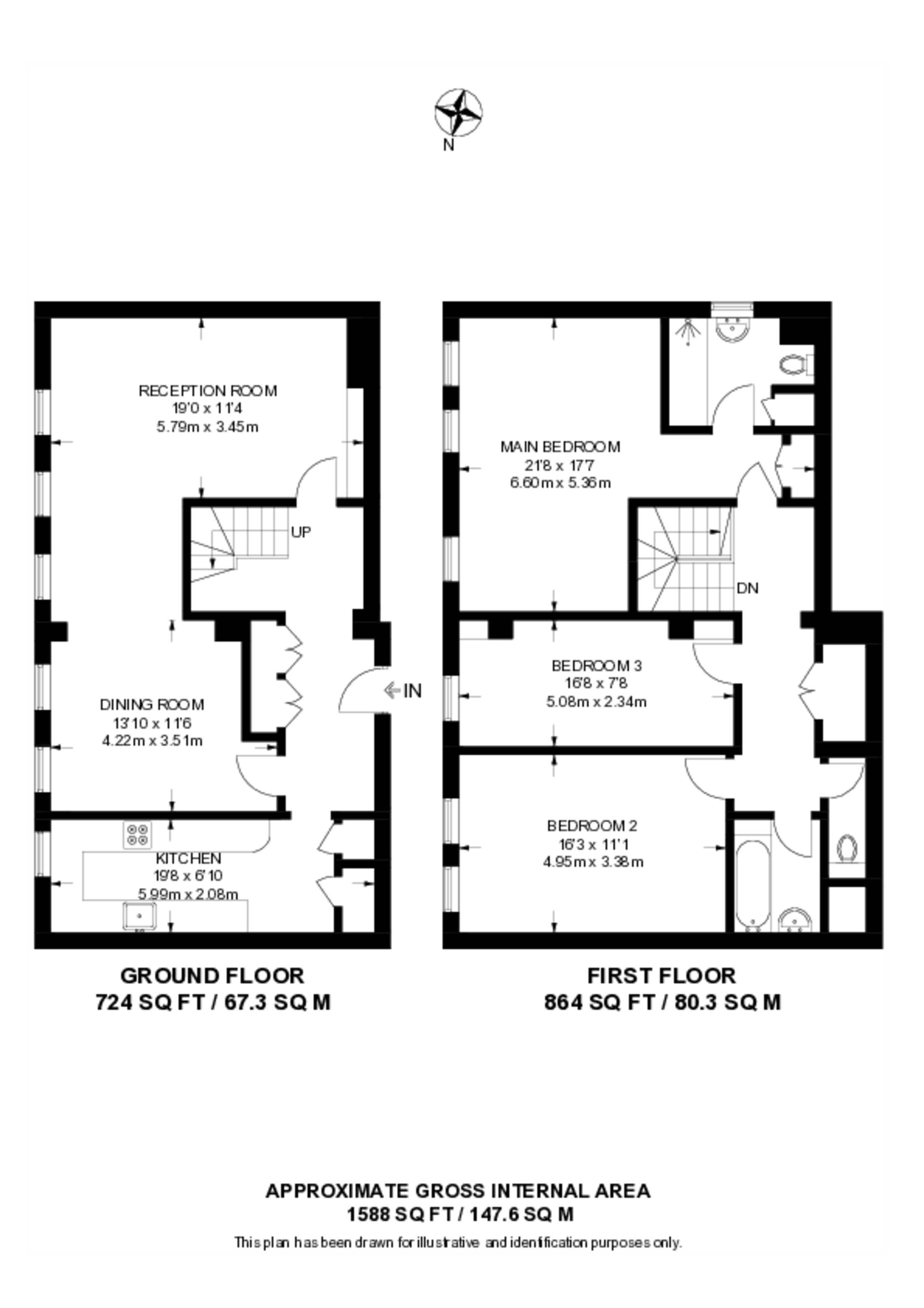 Milford House, Marylebone floorplan