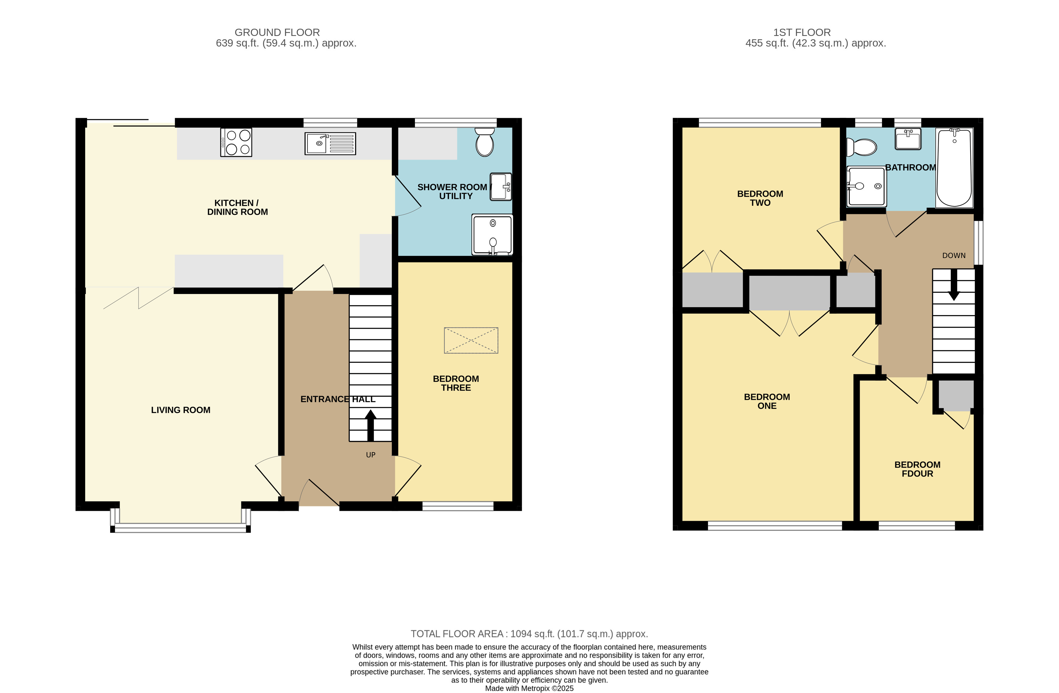 19, Chalfont Close, Essex floorplan