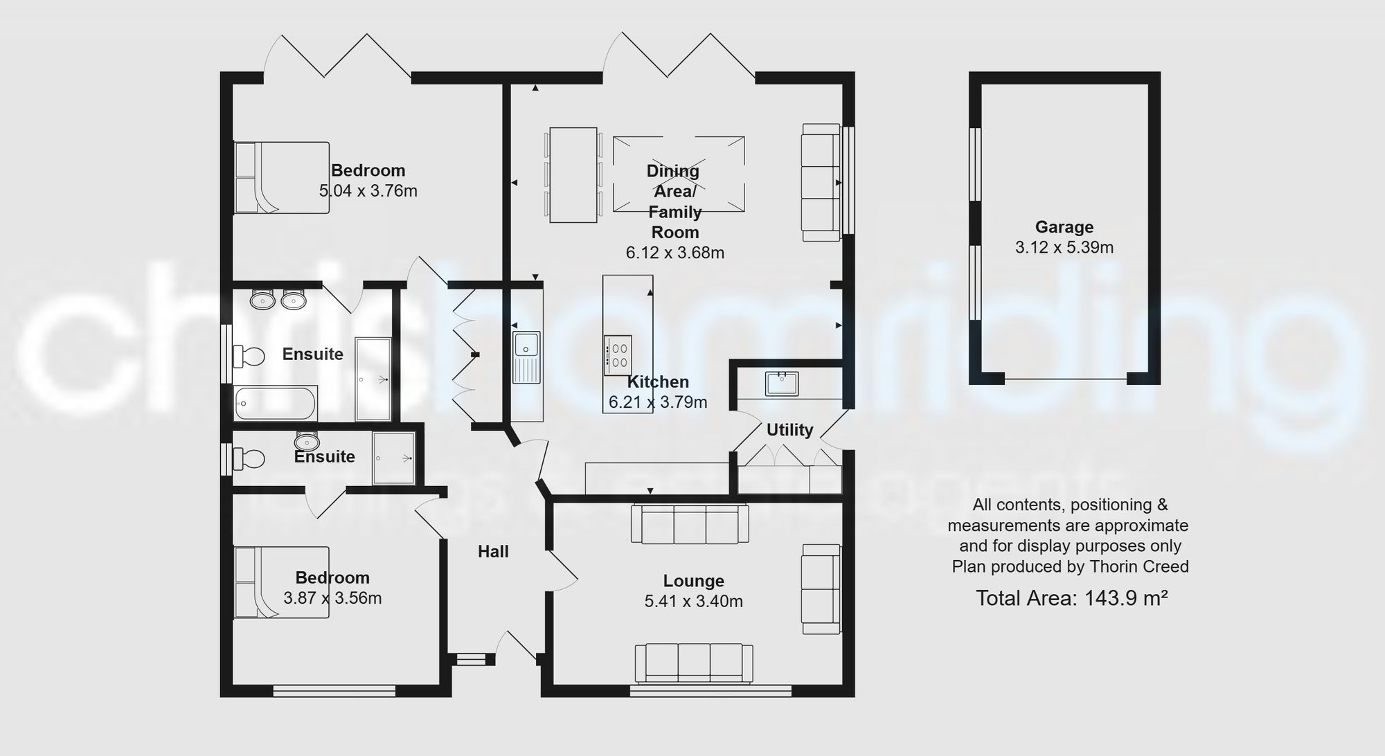 57 Holmes Chapel Road, Congleton floorplan