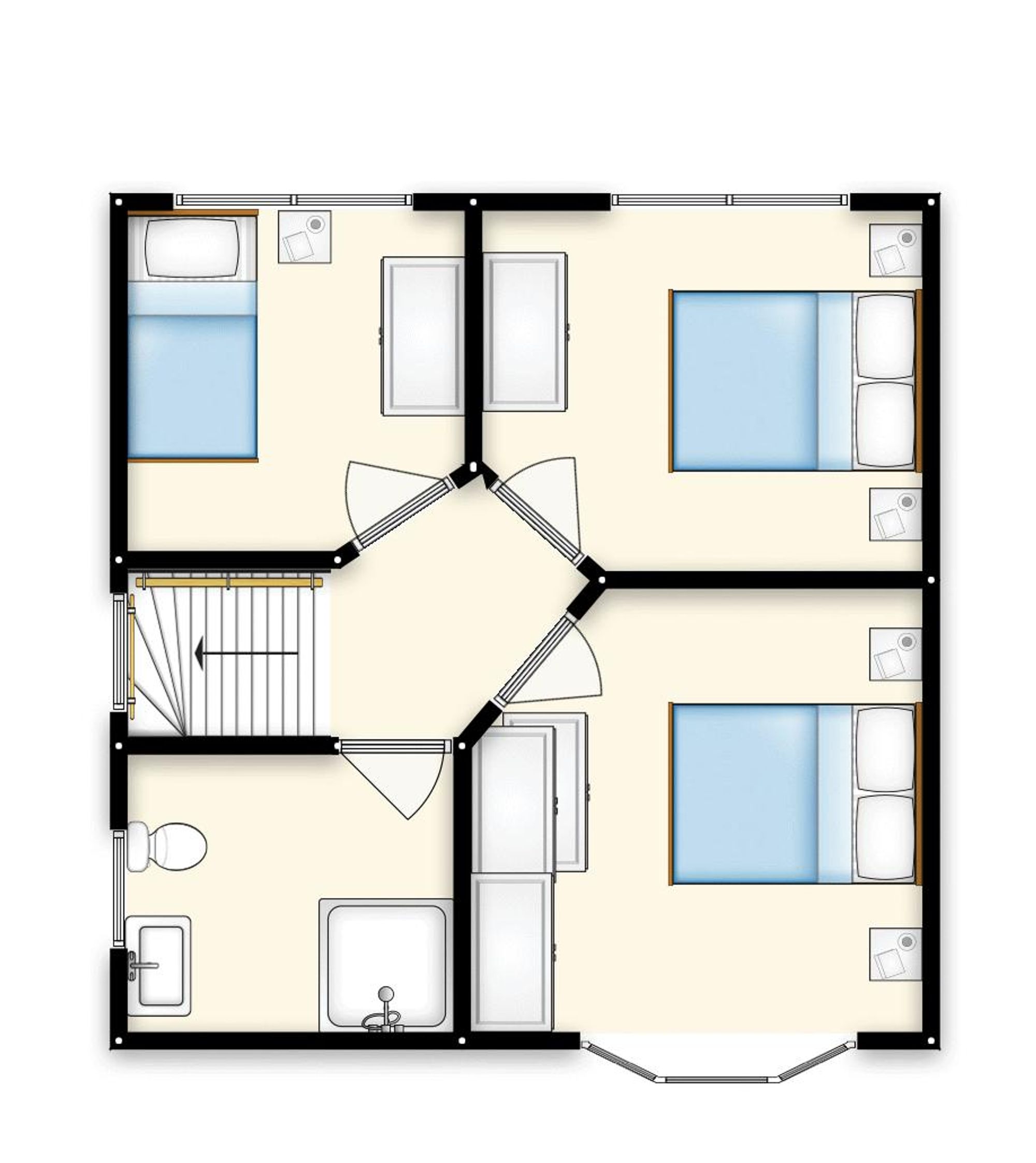 6 Hereford Drive, Manchester floorplan