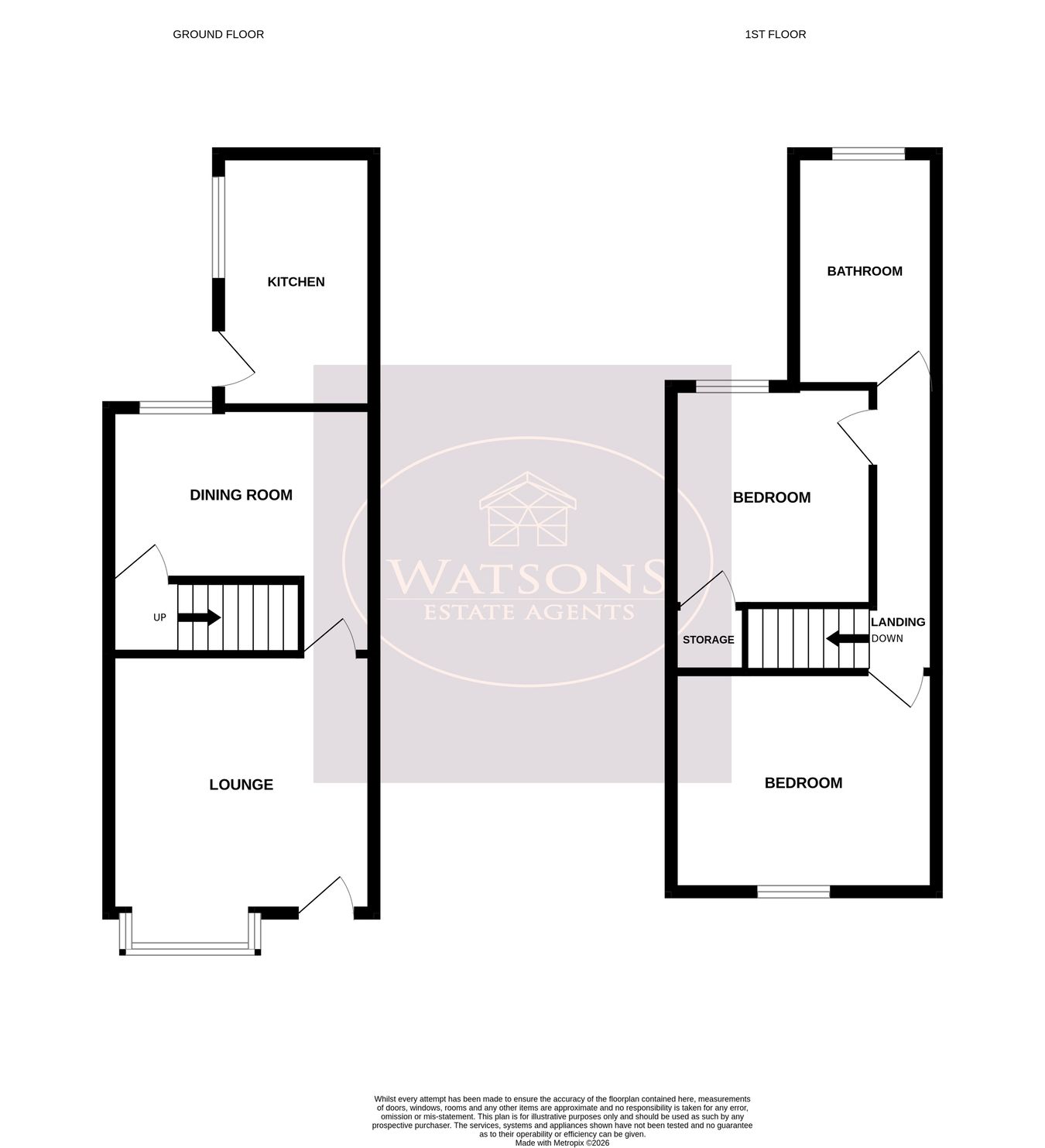 36, York Avenue, Nottingham floorplan