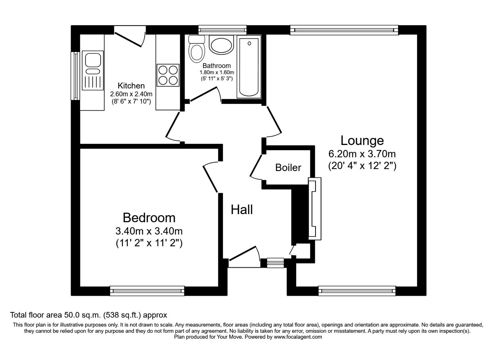 1, Hall Dene, Hadley floorplan