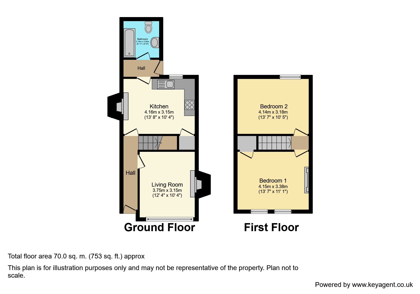 Foxbury Road, Bromley BR1, 2 bedroom terraced house for sale 58180061