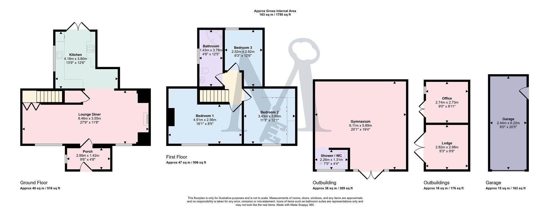 26, Talbot Street, Swadlincote floorplan