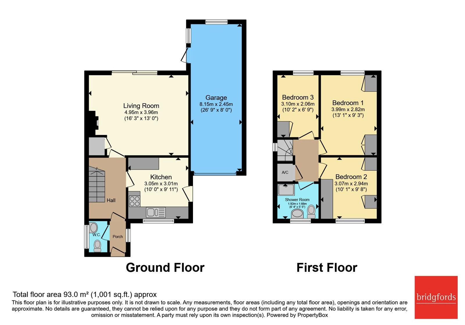 1, Acton Way, Stoke-on-Trent floorplan