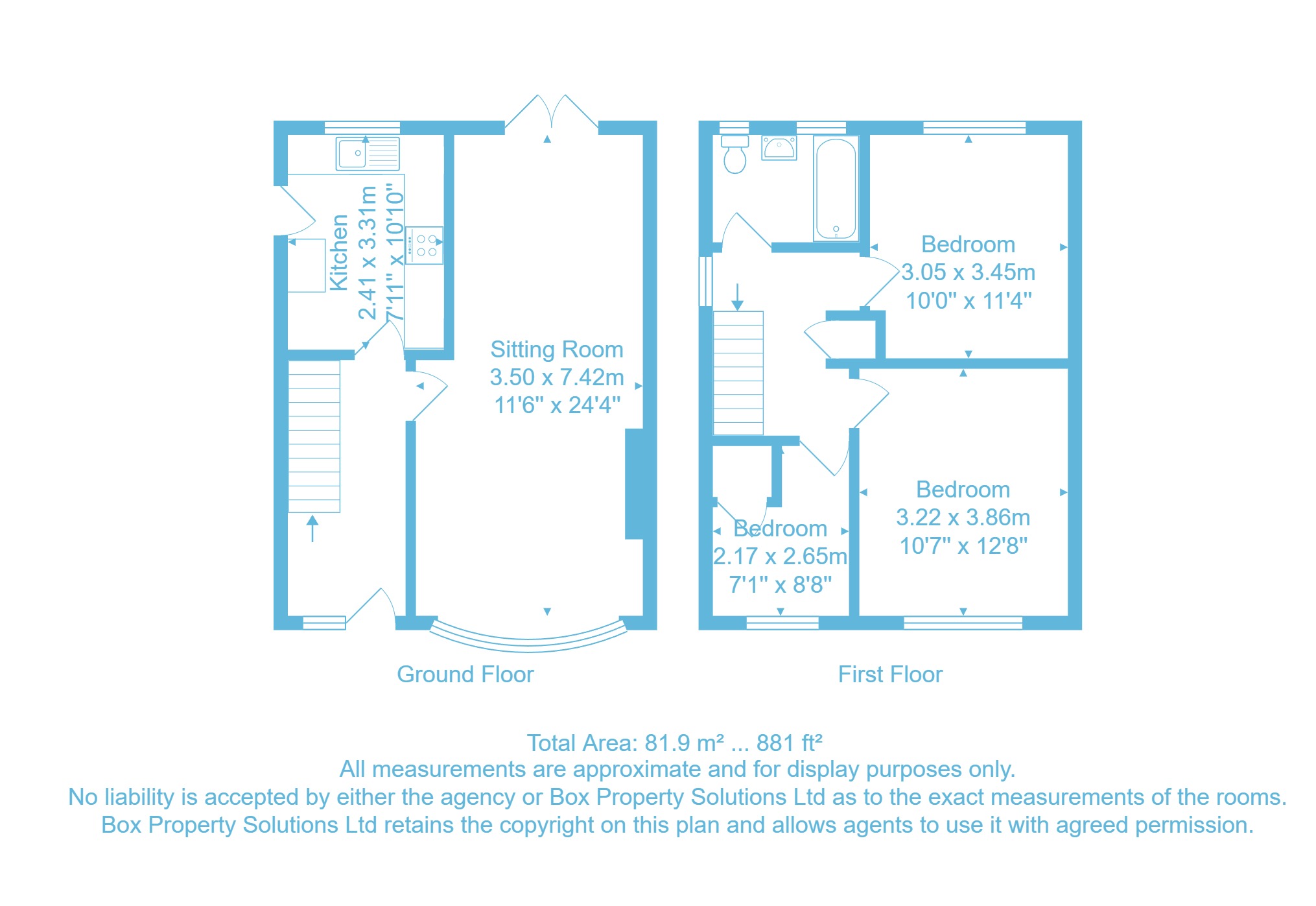 24, Rombalds Drive, West Yorkshire floorplan
