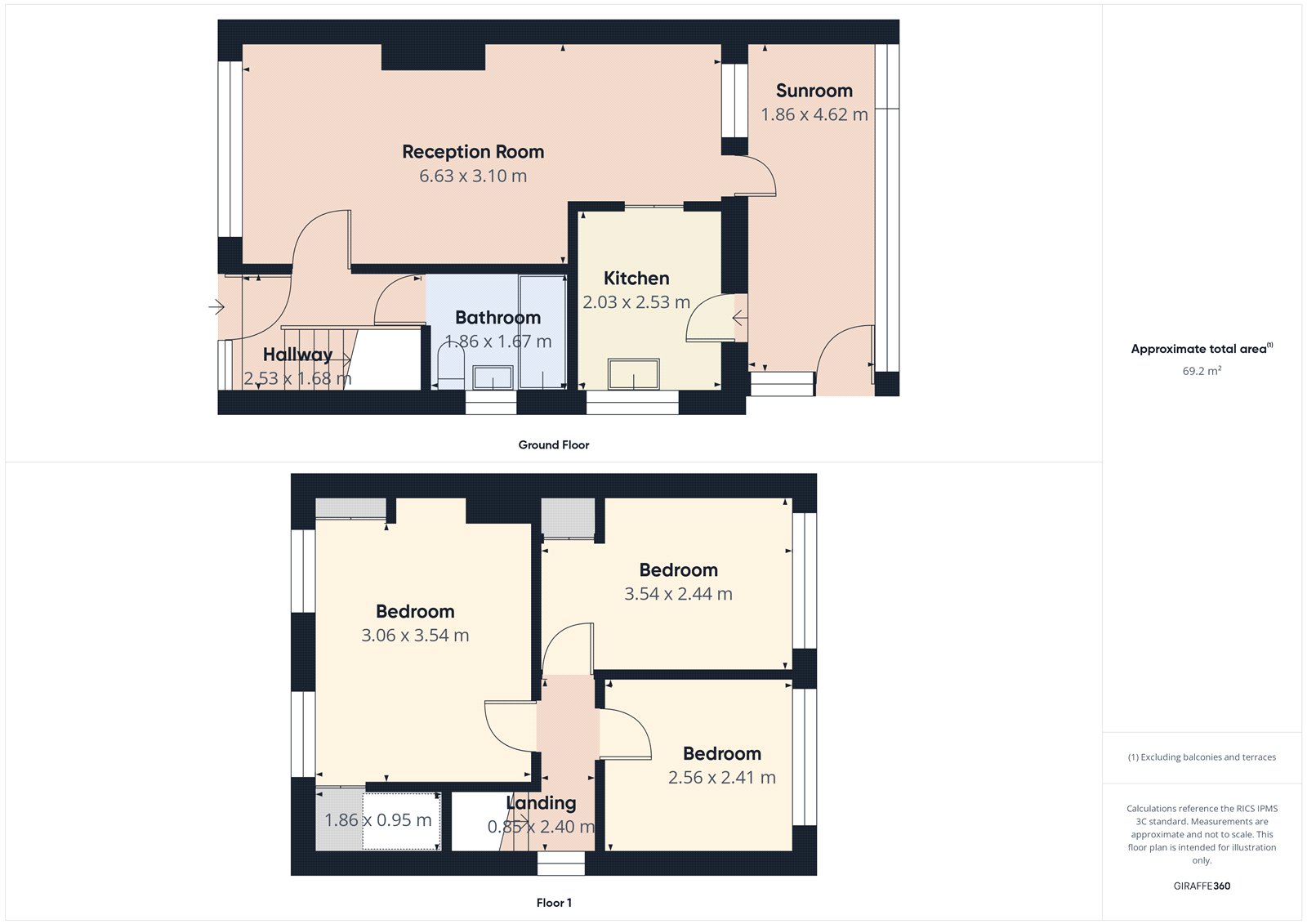 70, Durville Road, Bristol floorplan