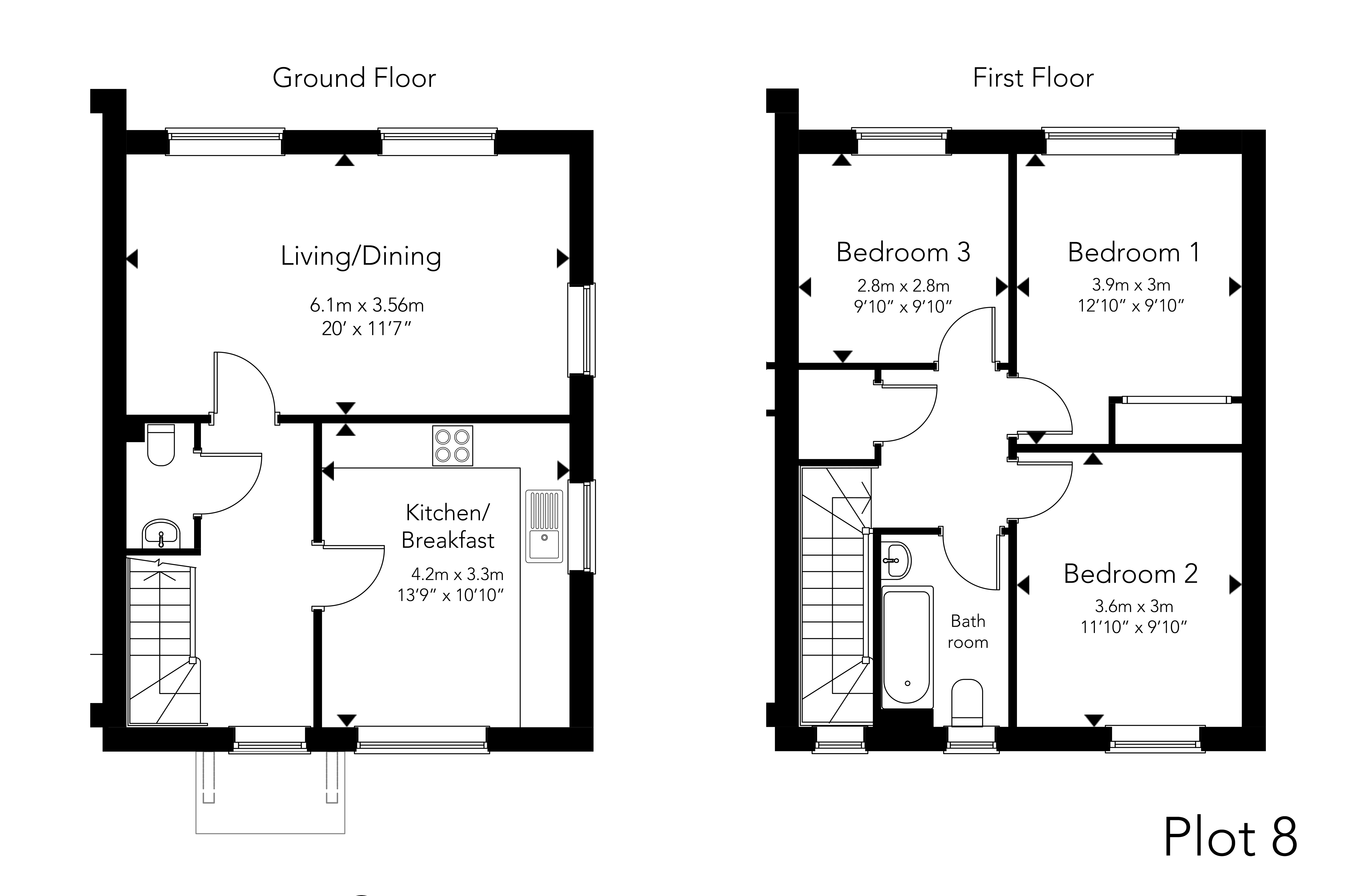 Plot 8 Willowbank Place, 18, Florence Close, Woking floorplan