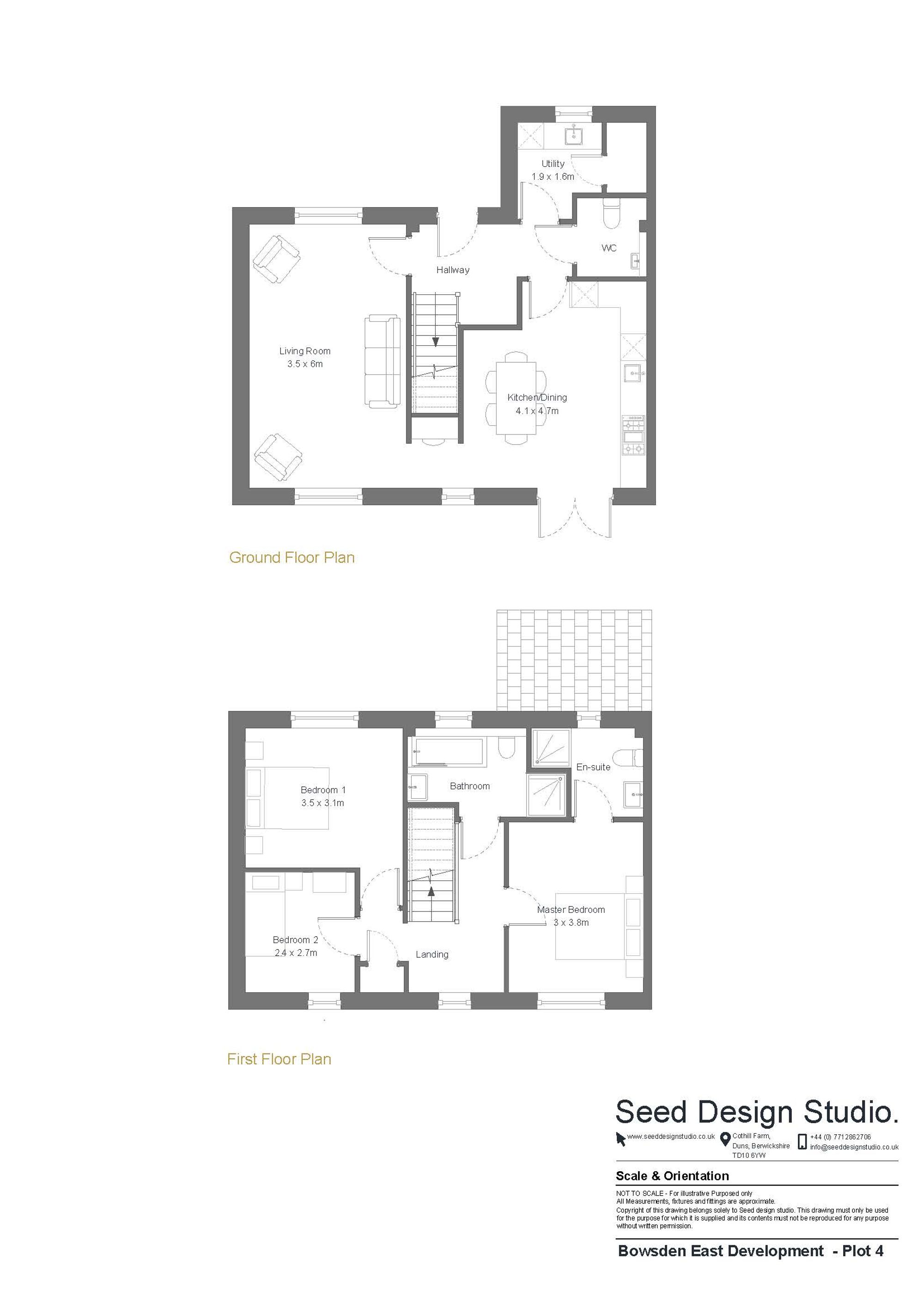 1 Bowsden East Farm, Berwick-Upon-Tweed floorplan