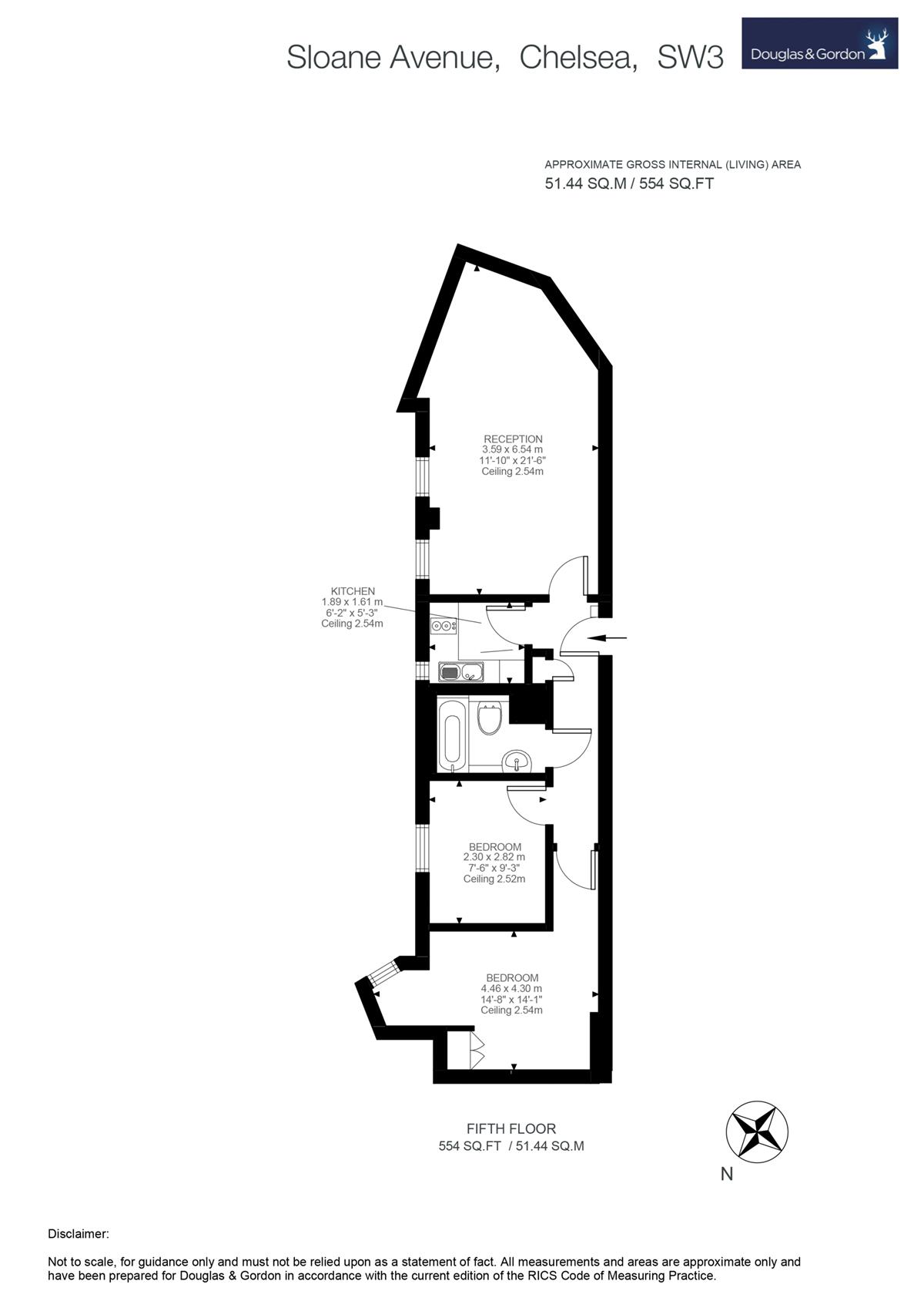 2 Bedrooms Flat to rent in Chelsea Cloisters, Sloane Avenue, London SW3