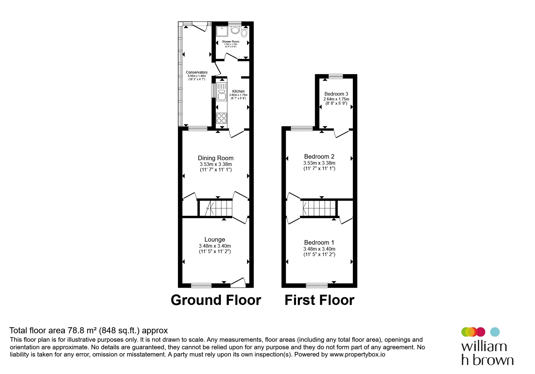482, Gladstone Street, Peterborough floorplan