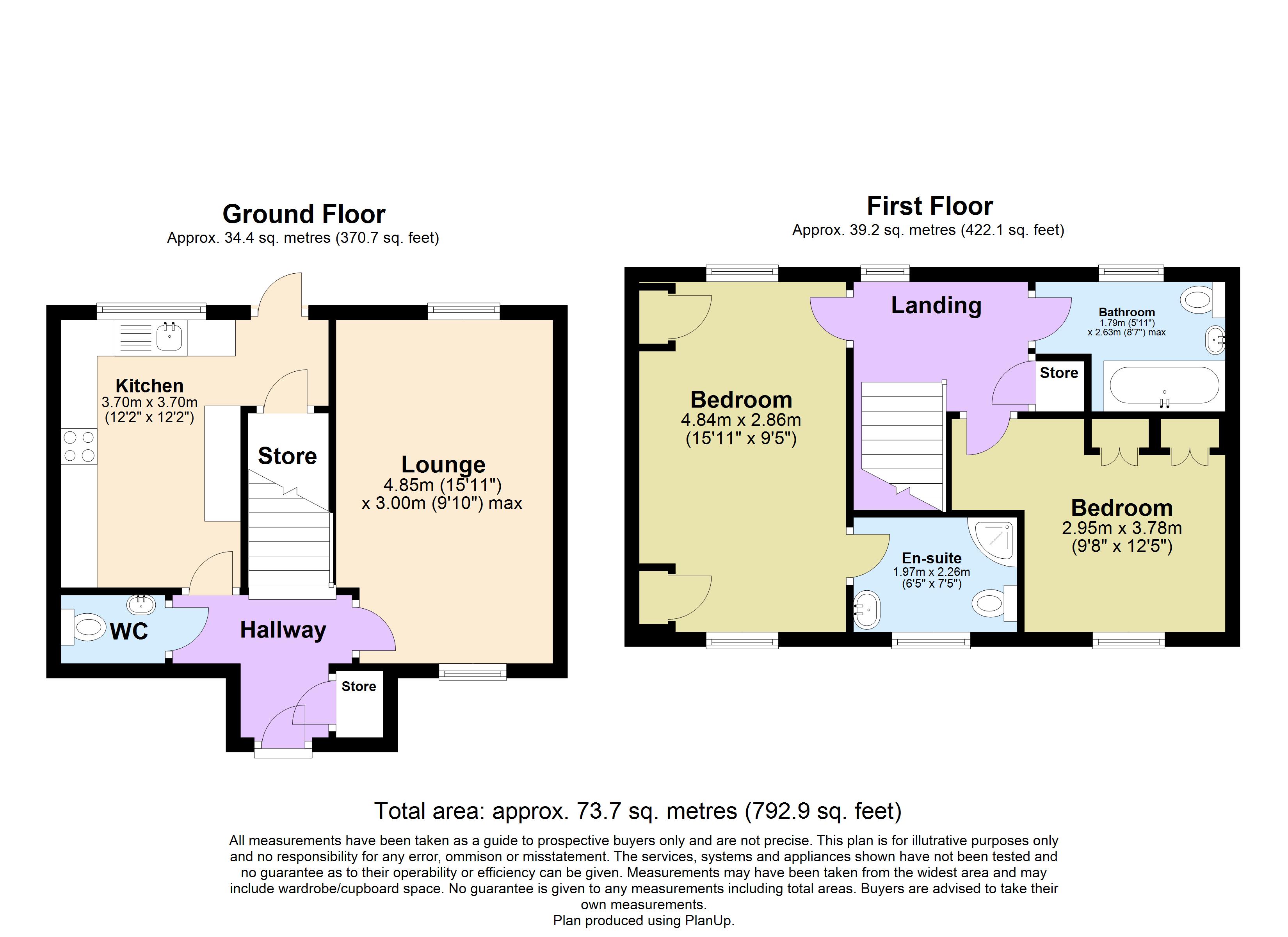 22, St Nicholas Place, Loughton floorplan