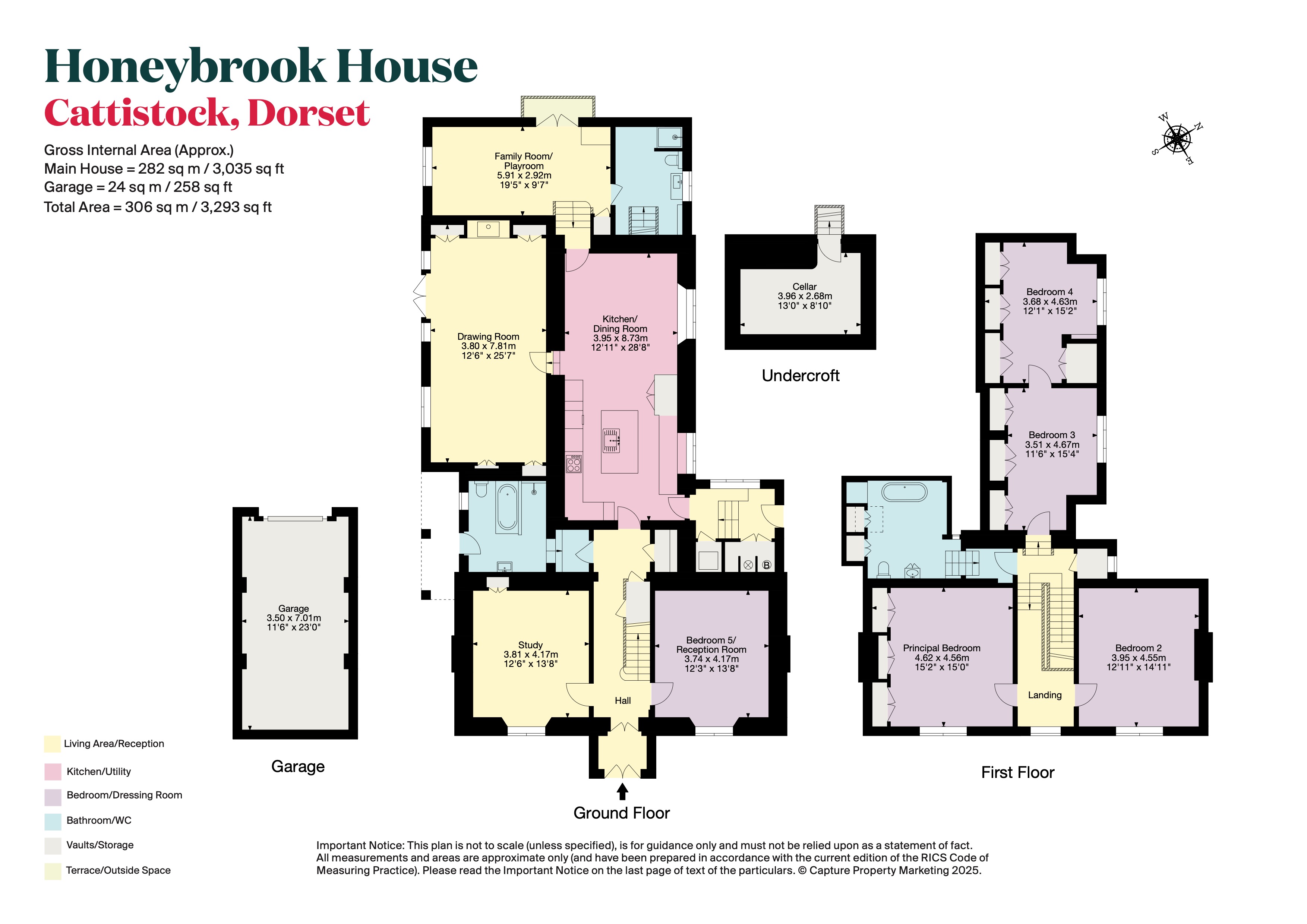 Cattistock, Dorchester floorplan