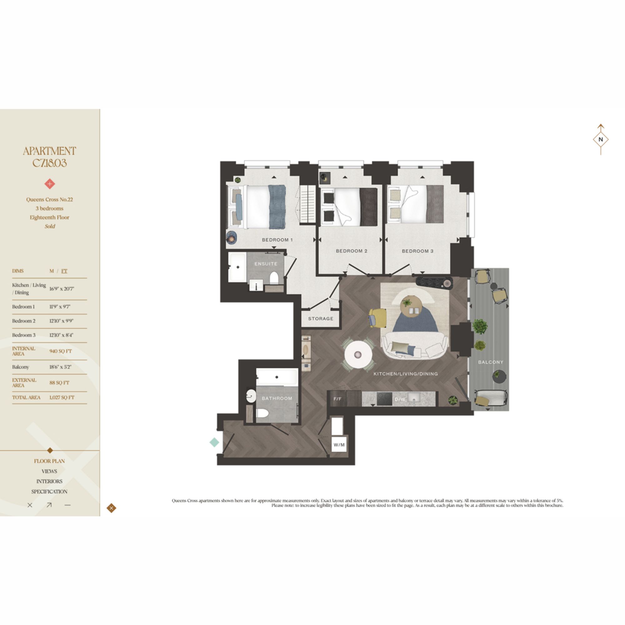 C7.18.03, Western Gateway, London floorplan