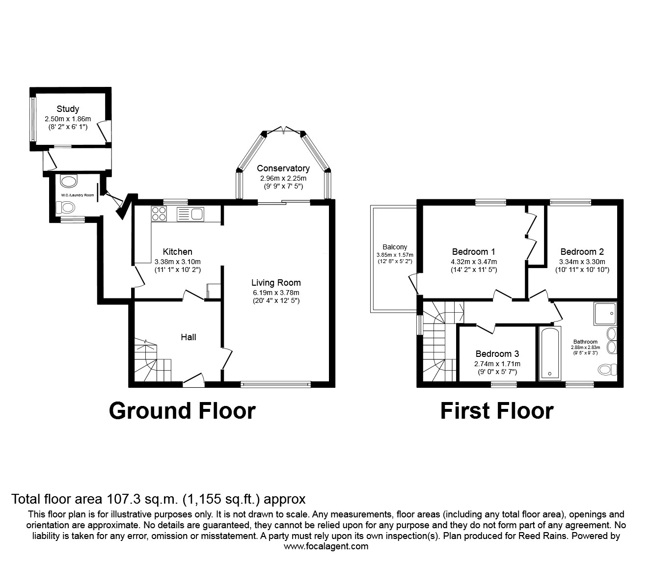 216, Winchester Avenue, Lincolnshire floorplan