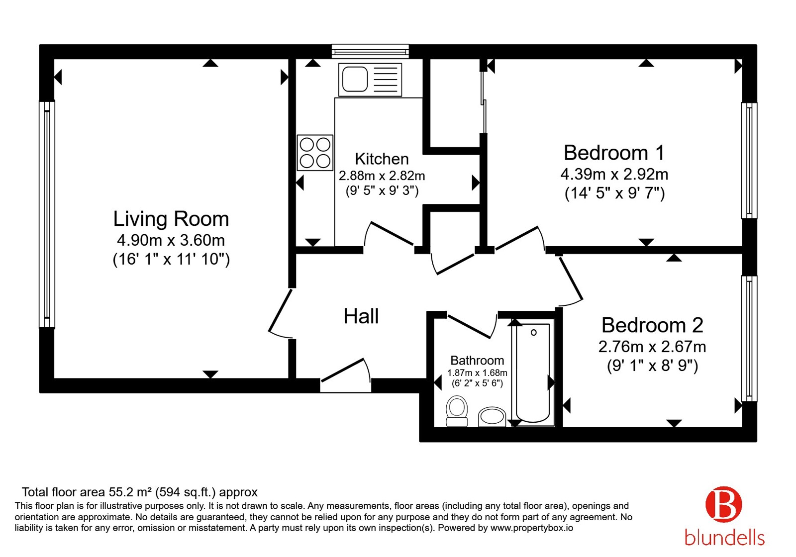 44, Crimicar Lane, Sheffield floorplan