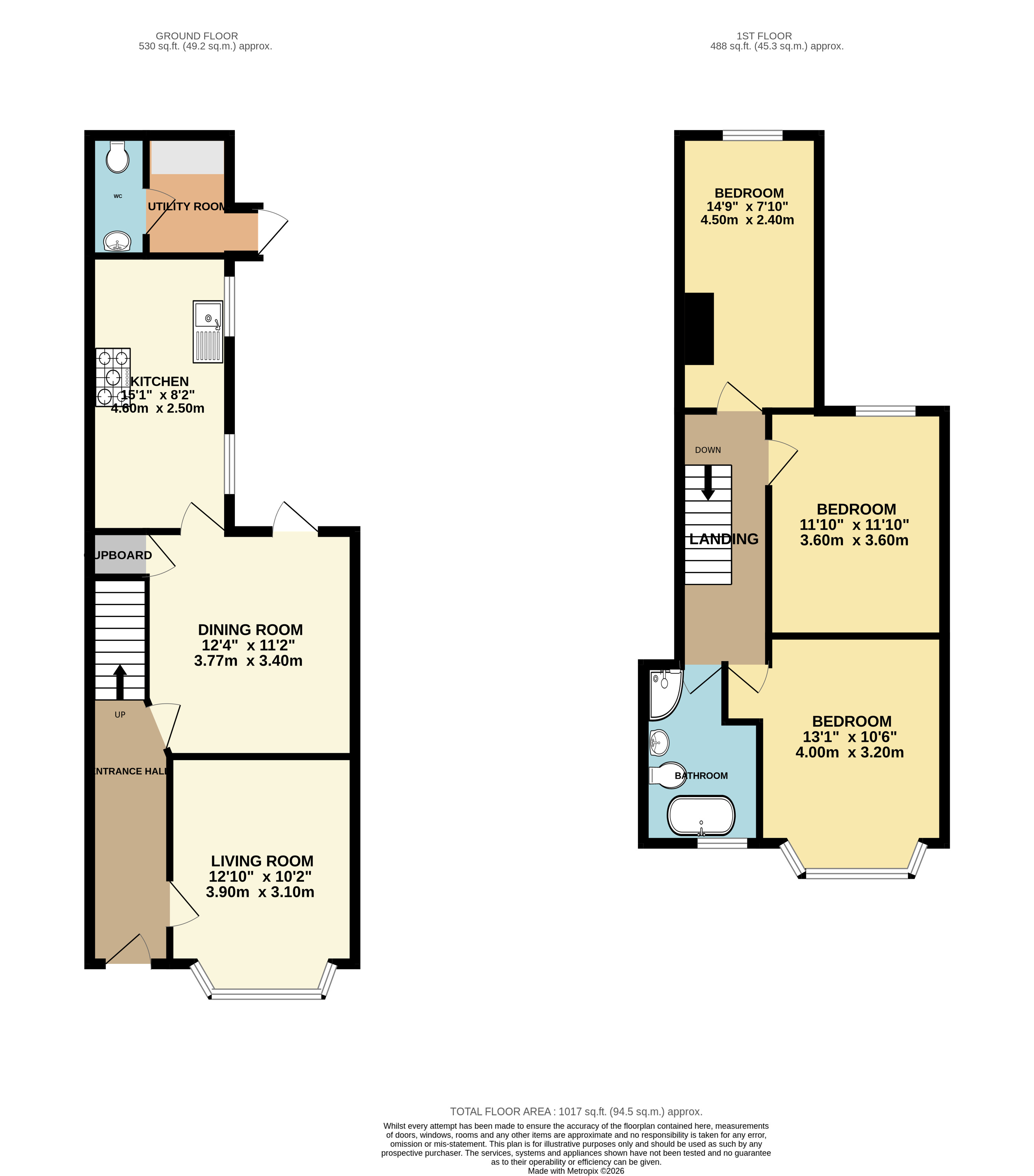 44, Woodmarsh, Trowbridge floorplan