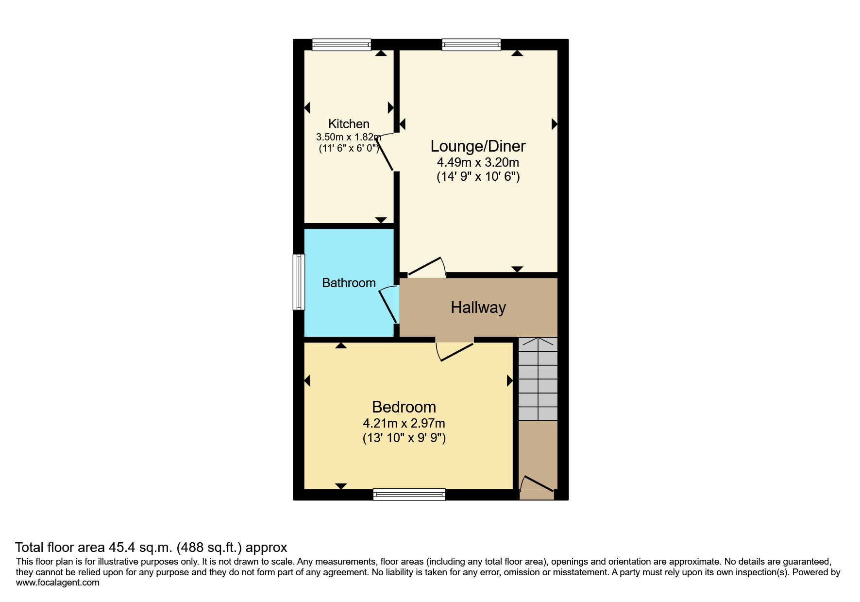 28, Kings Court, Desborough floorplan