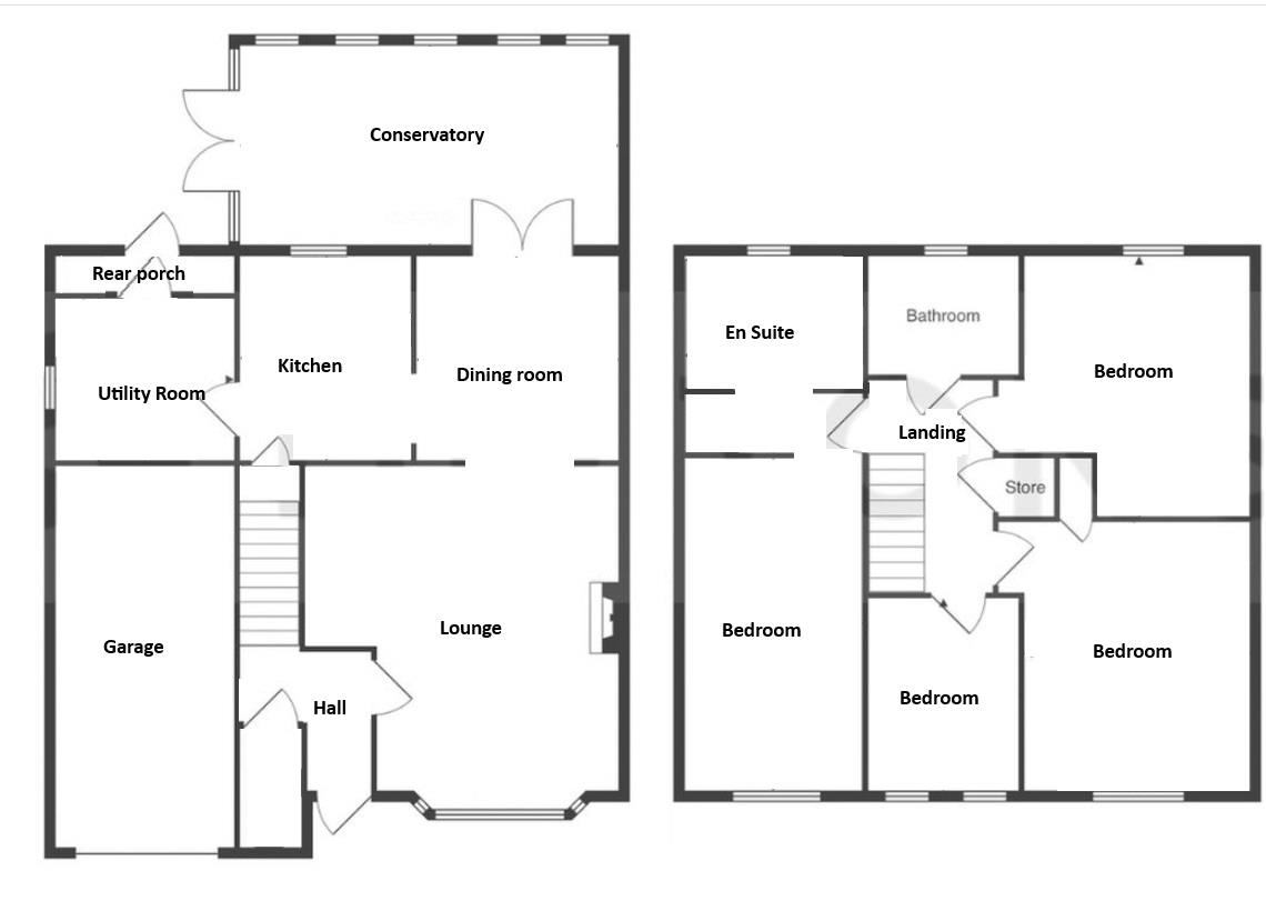 4, Peckleton Green, Barwell floorplan