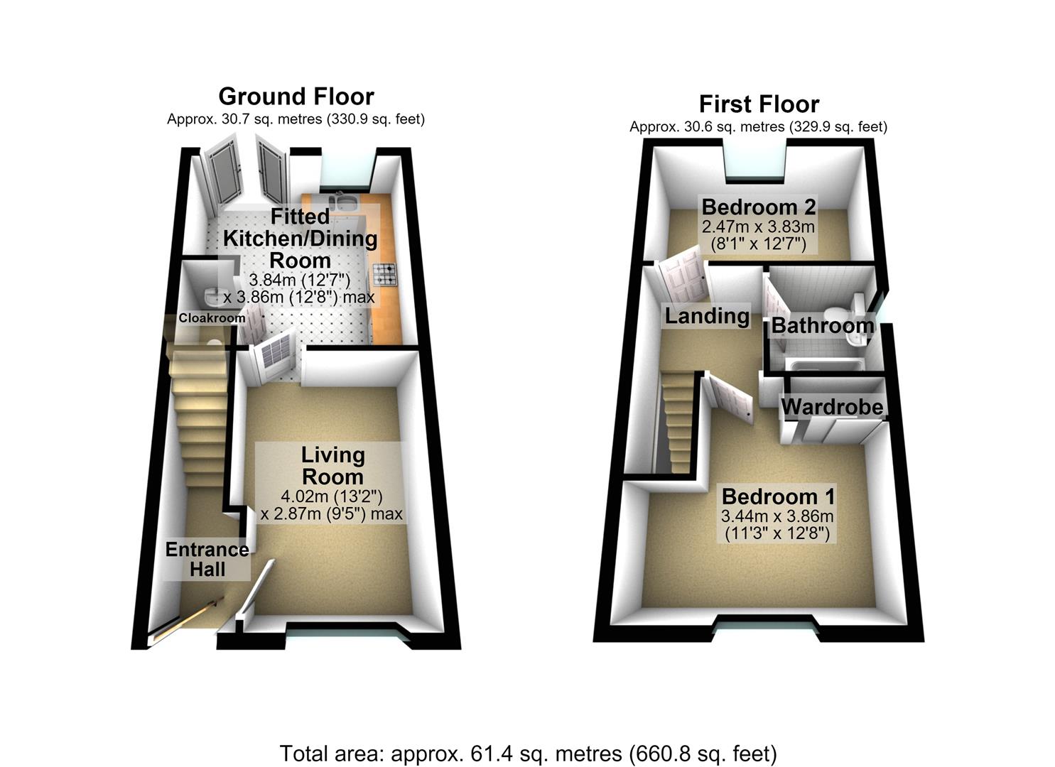 17, Ryeland Lane, Hereford floorplan