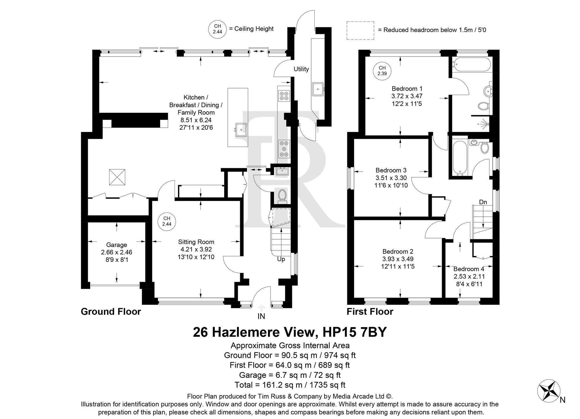 26 Hazlemere View, High Wycombe floorplan