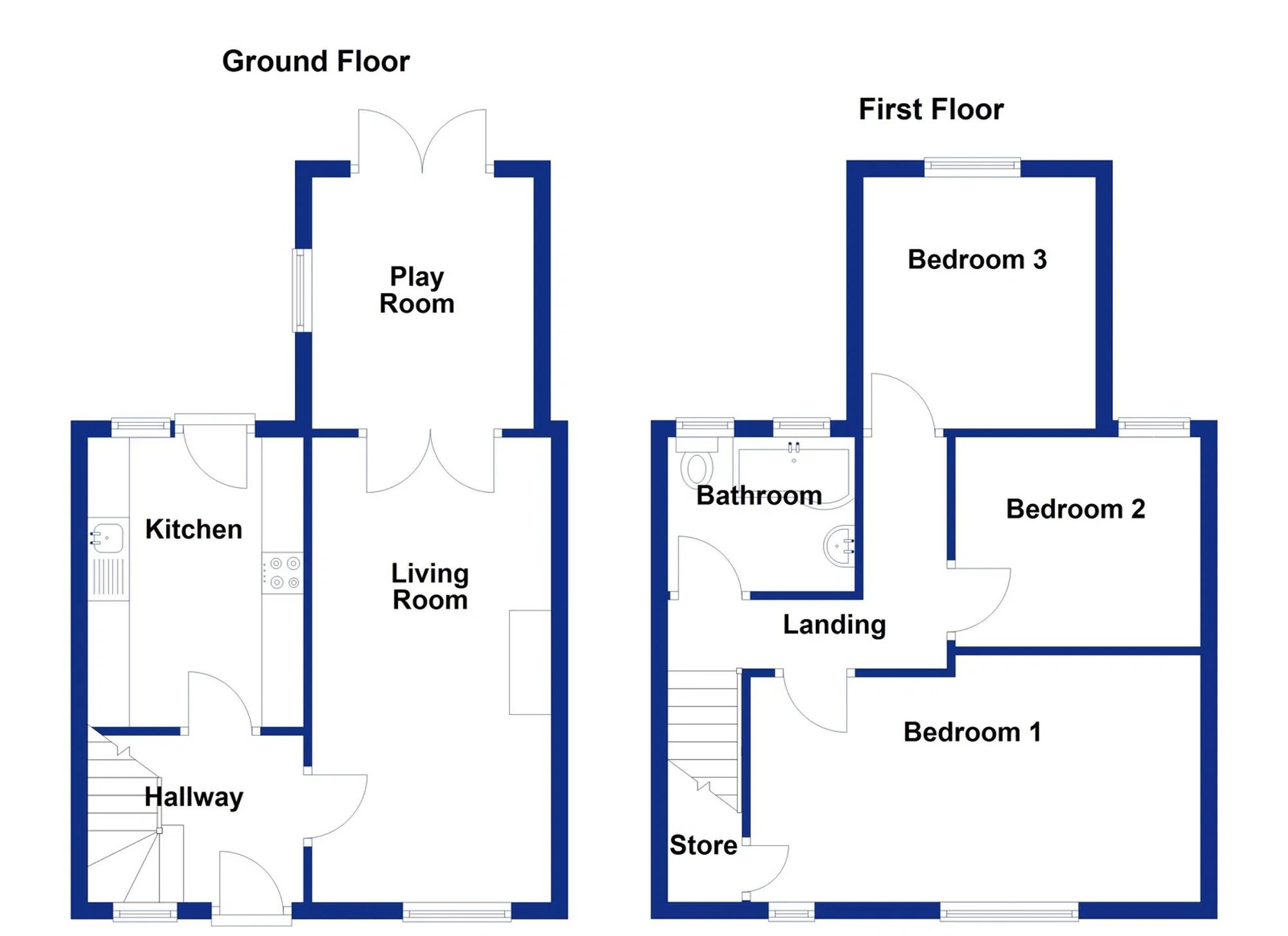 32 Roundhill View, Accrington floorplan