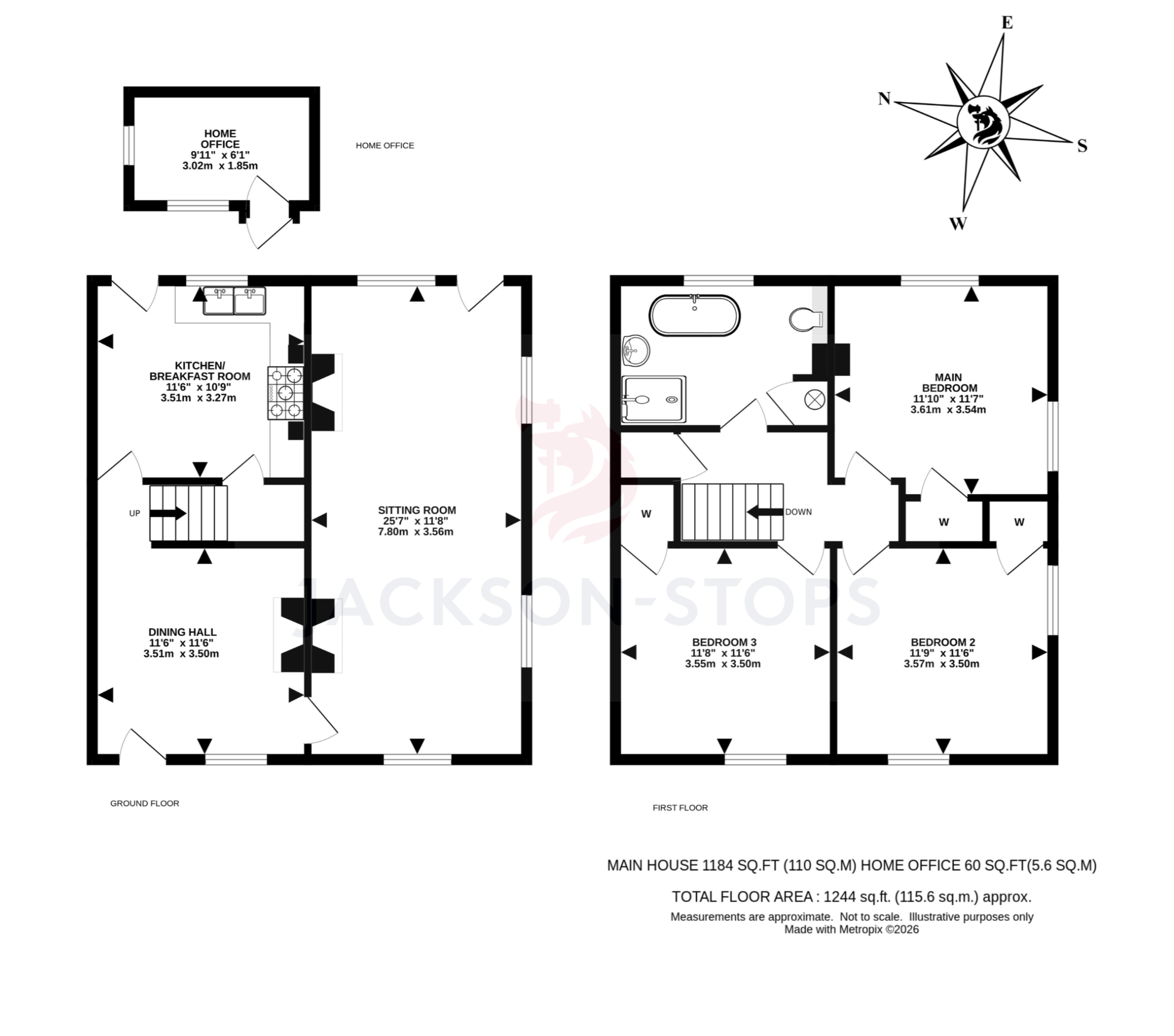 1 White Hart Cottages,, The Street, Cranleigh floorplan