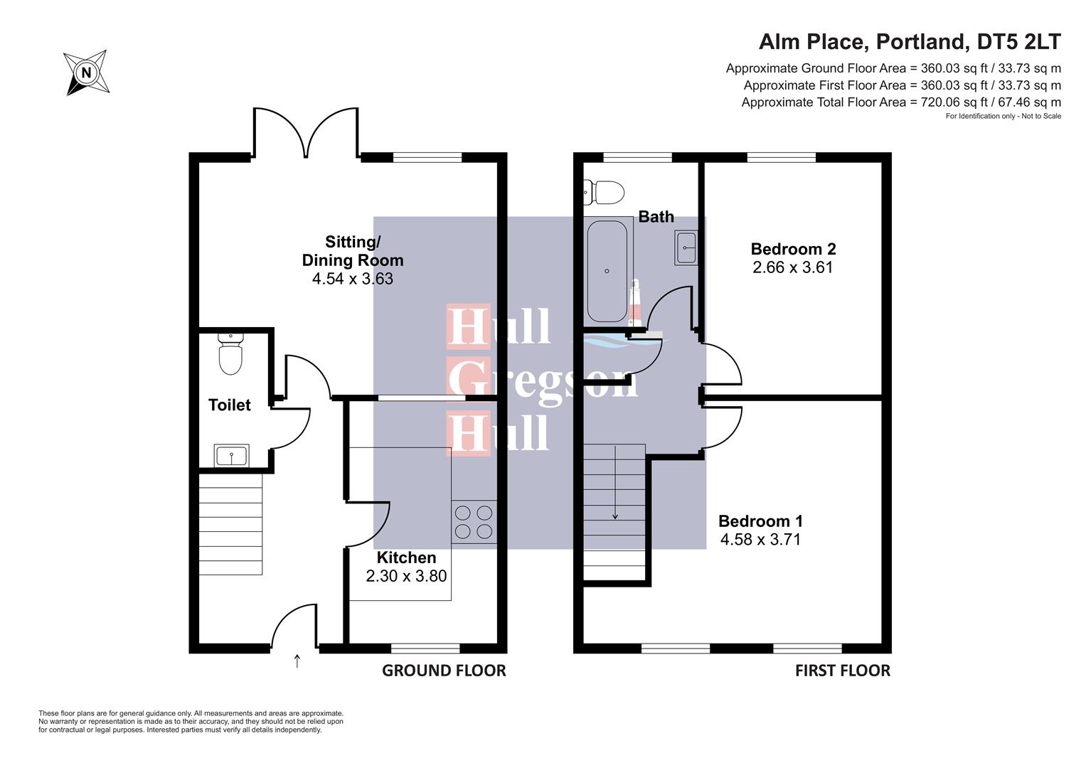 26, Alm Place, Portland floorplan