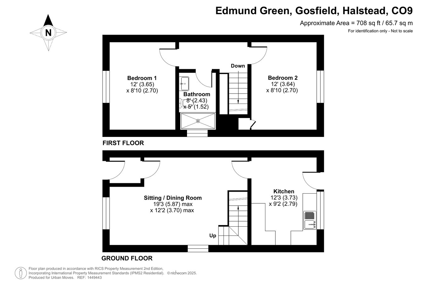 2, Edmund Green, Halstead floorplan