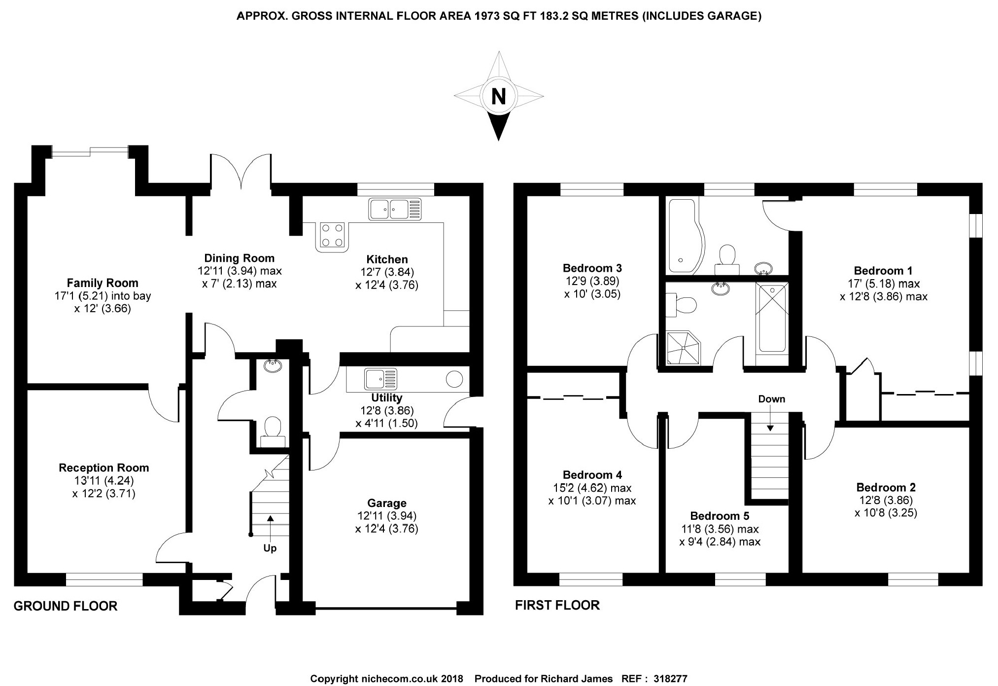 5 Bedrooms Detached house for sale in The Dormers, Highworth, Wiltshire SN6