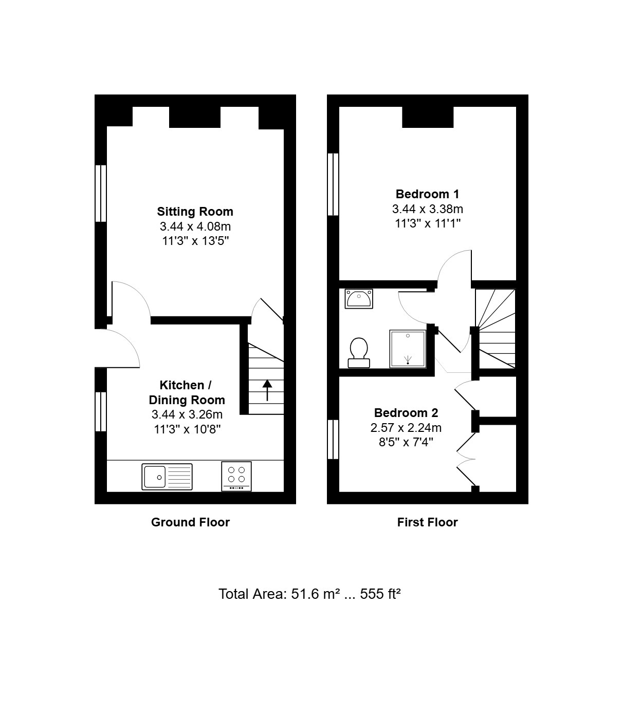 6, Carr Terrace, King's Lynn floorplan